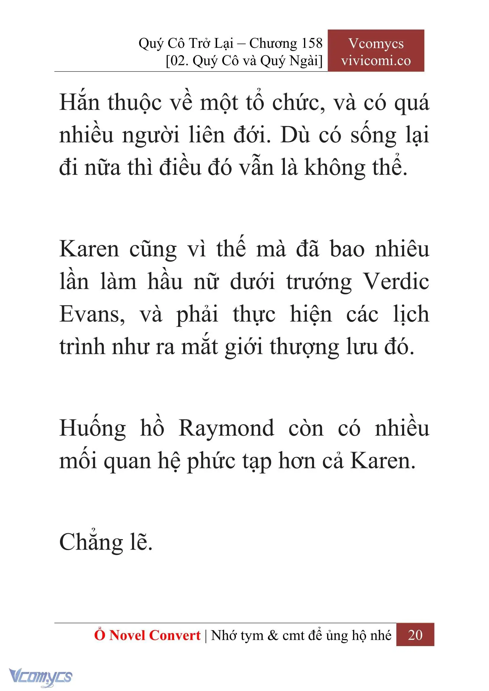 [Novel] Quý Cô Trở Lại Chapter 158 - Trang 23