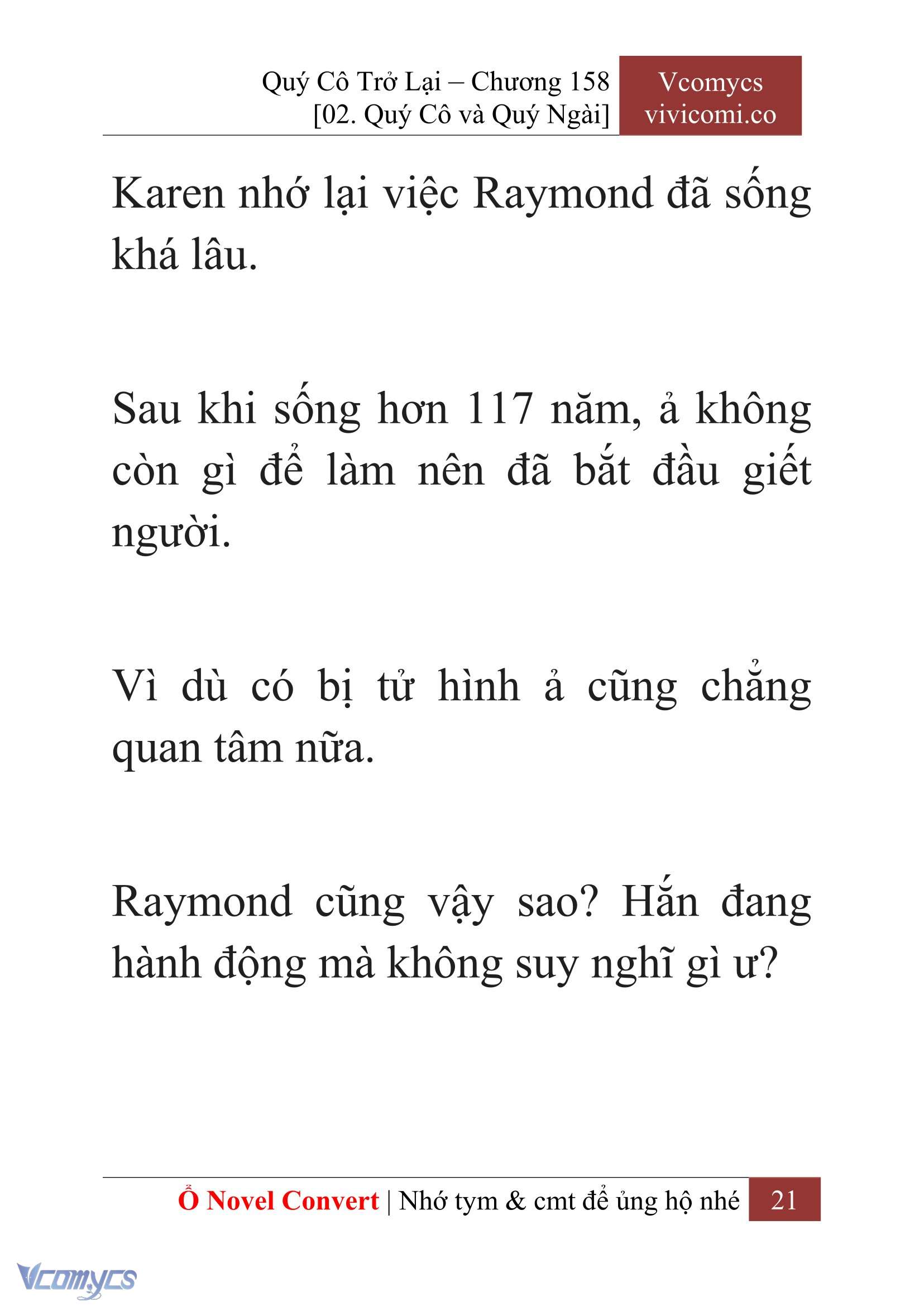 [Novel] Quý Cô Trở Lại Chapter 158 - Trang 24