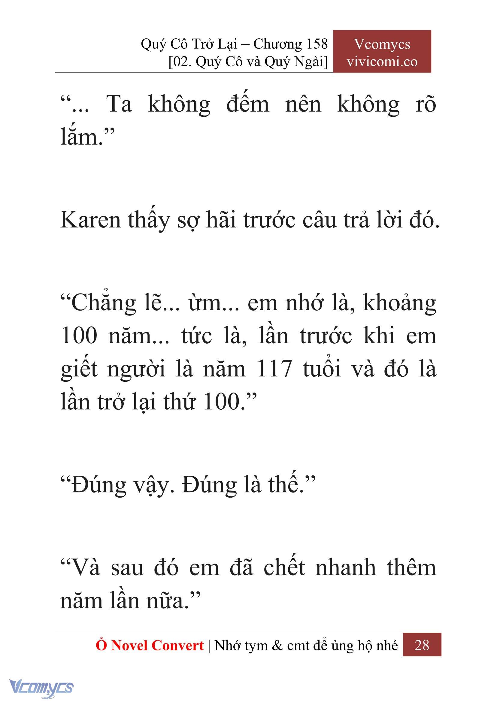 [Novel] Quý Cô Trở Lại Chapter 158 - Trang 31