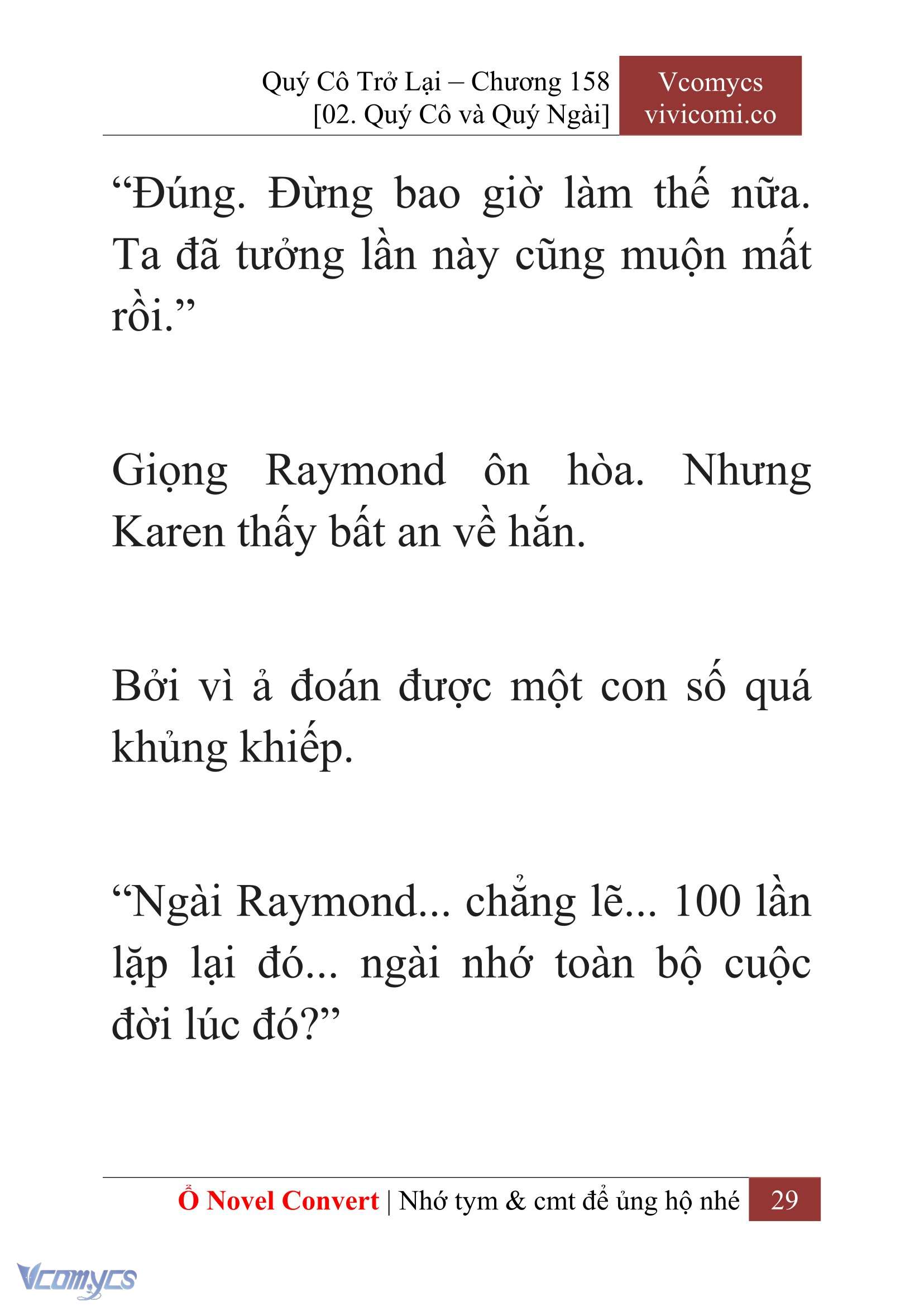 [Novel] Quý Cô Trở Lại Chapter 158 - Trang 32