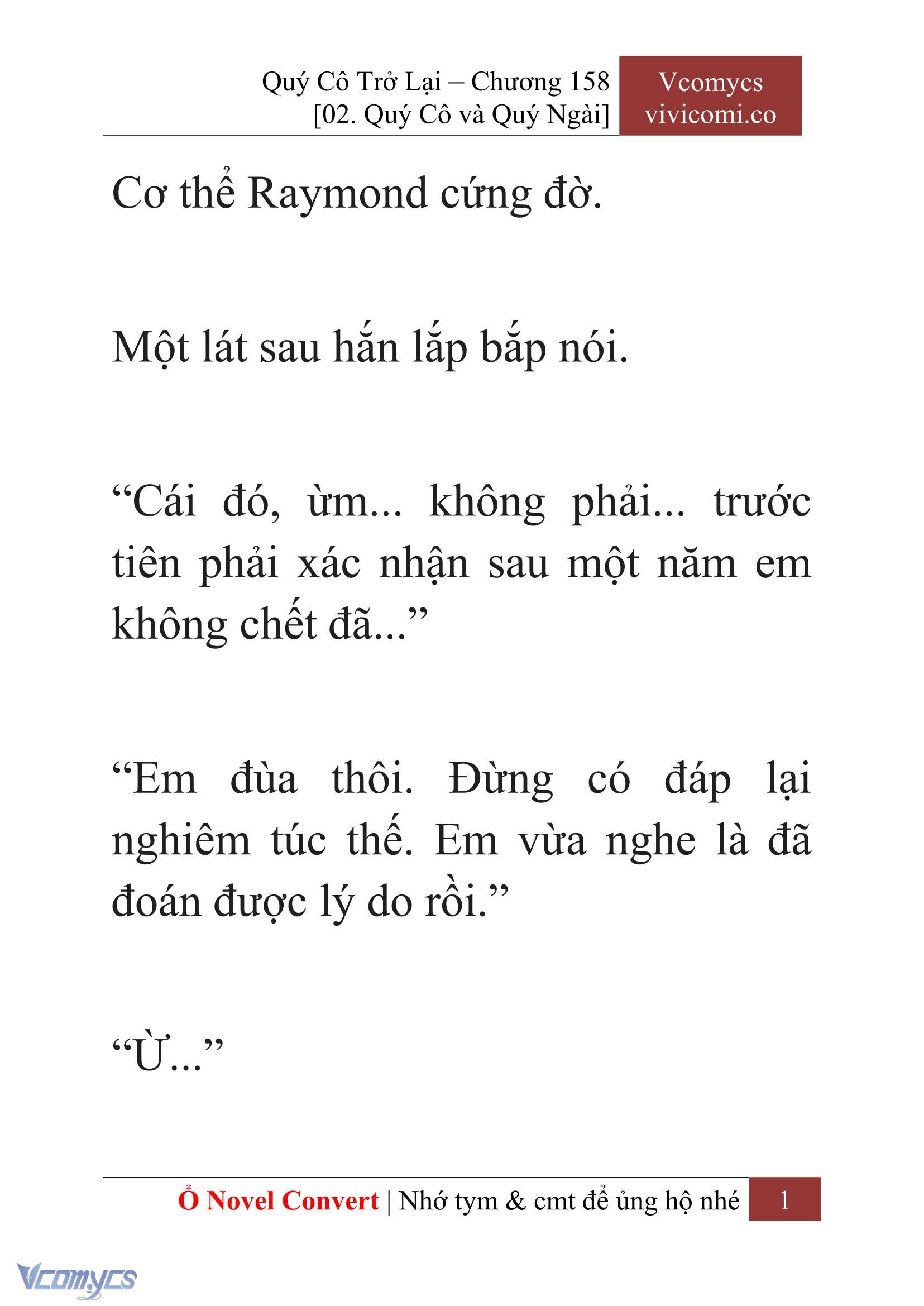 [Novel] Quý Cô Trở Lại Chapter 158 - Trang 4