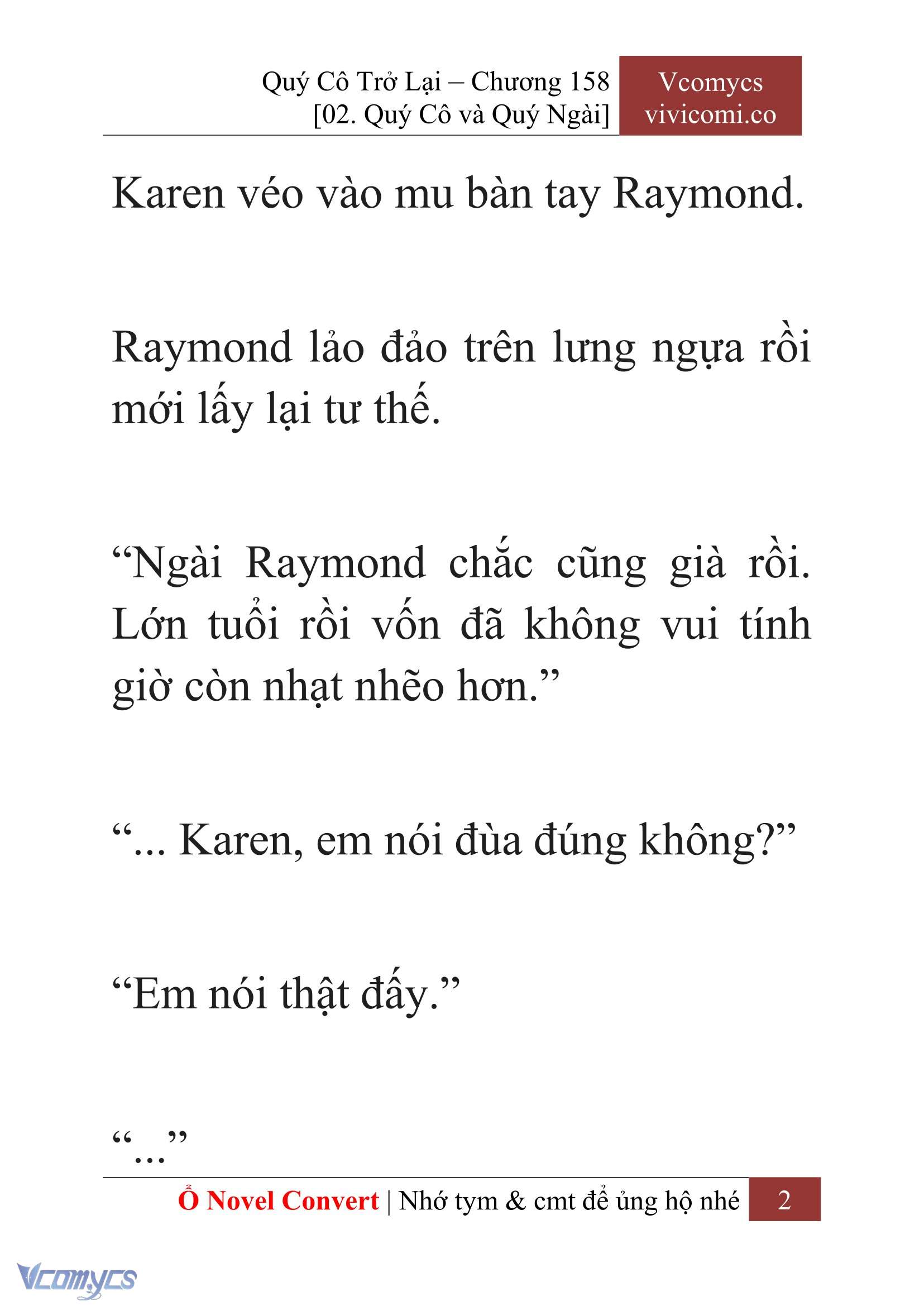 [Novel] Quý Cô Trở Lại Chapter 158 - Trang 5