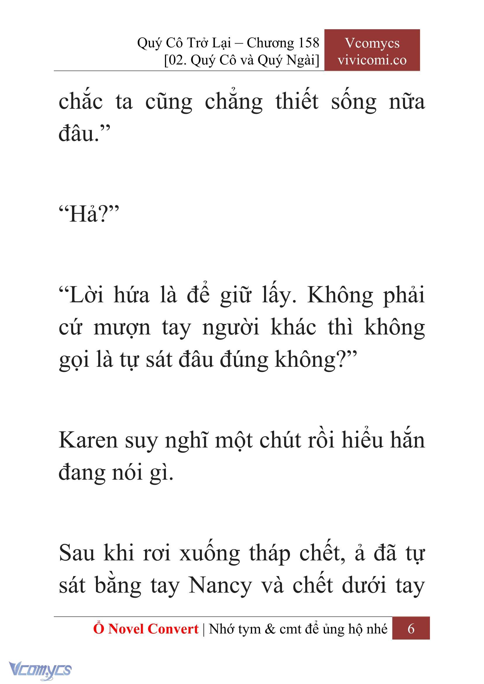 [Novel] Quý Cô Trở Lại Chapter 158 - Trang 9