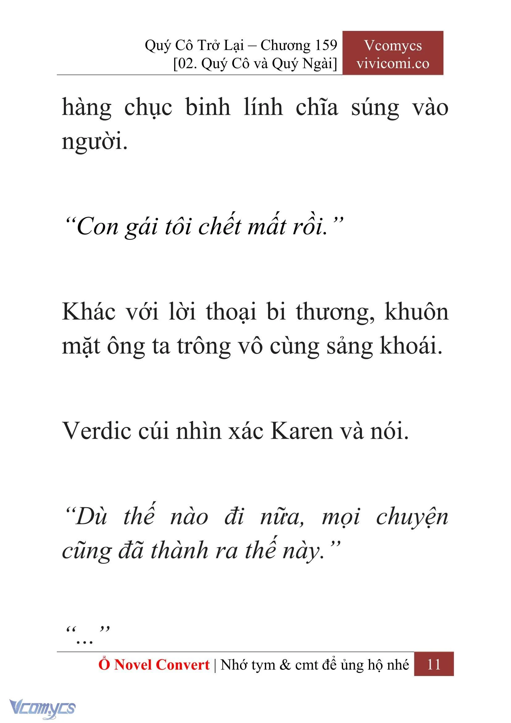 [Novel] Quý Cô Trở Lại Chapter 159 - Trang 14