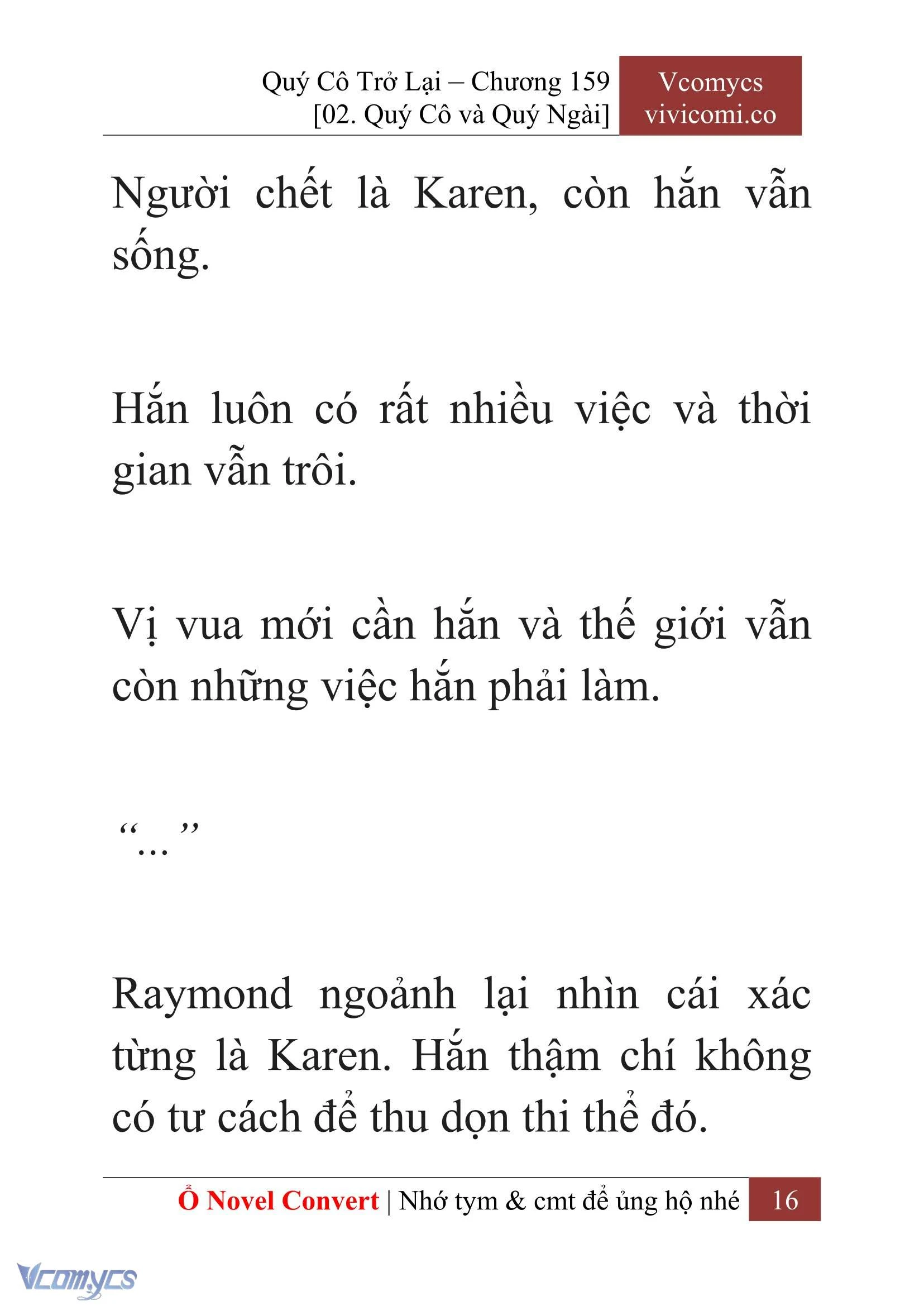 [Novel] Quý Cô Trở Lại Chapter 159 - Trang 19