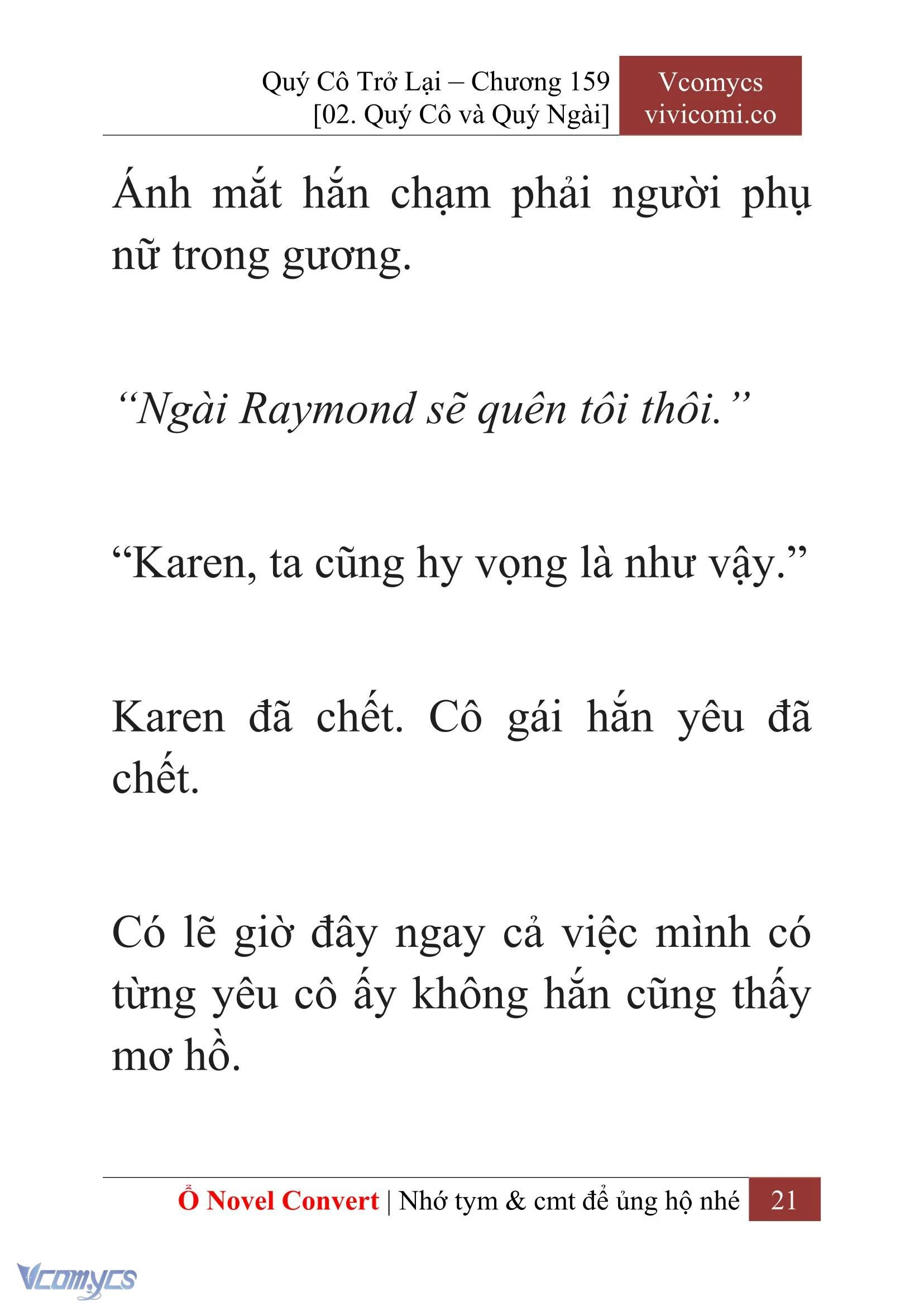 [Novel] Quý Cô Trở Lại Chapter 159 - Trang 24
