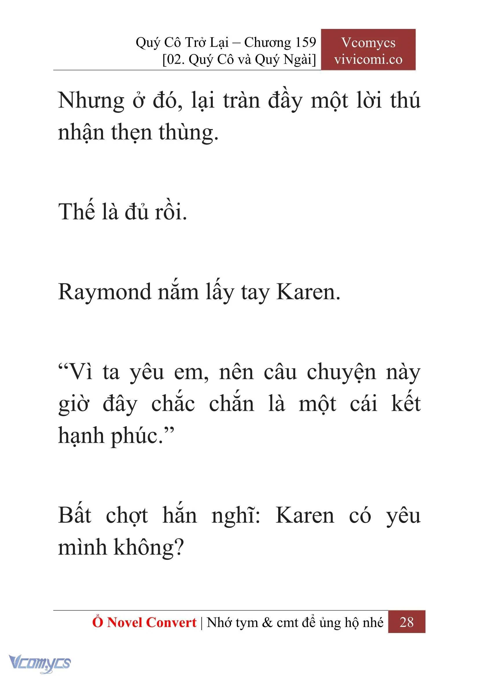 [Novel] Quý Cô Trở Lại Chapter 159 - Trang 31