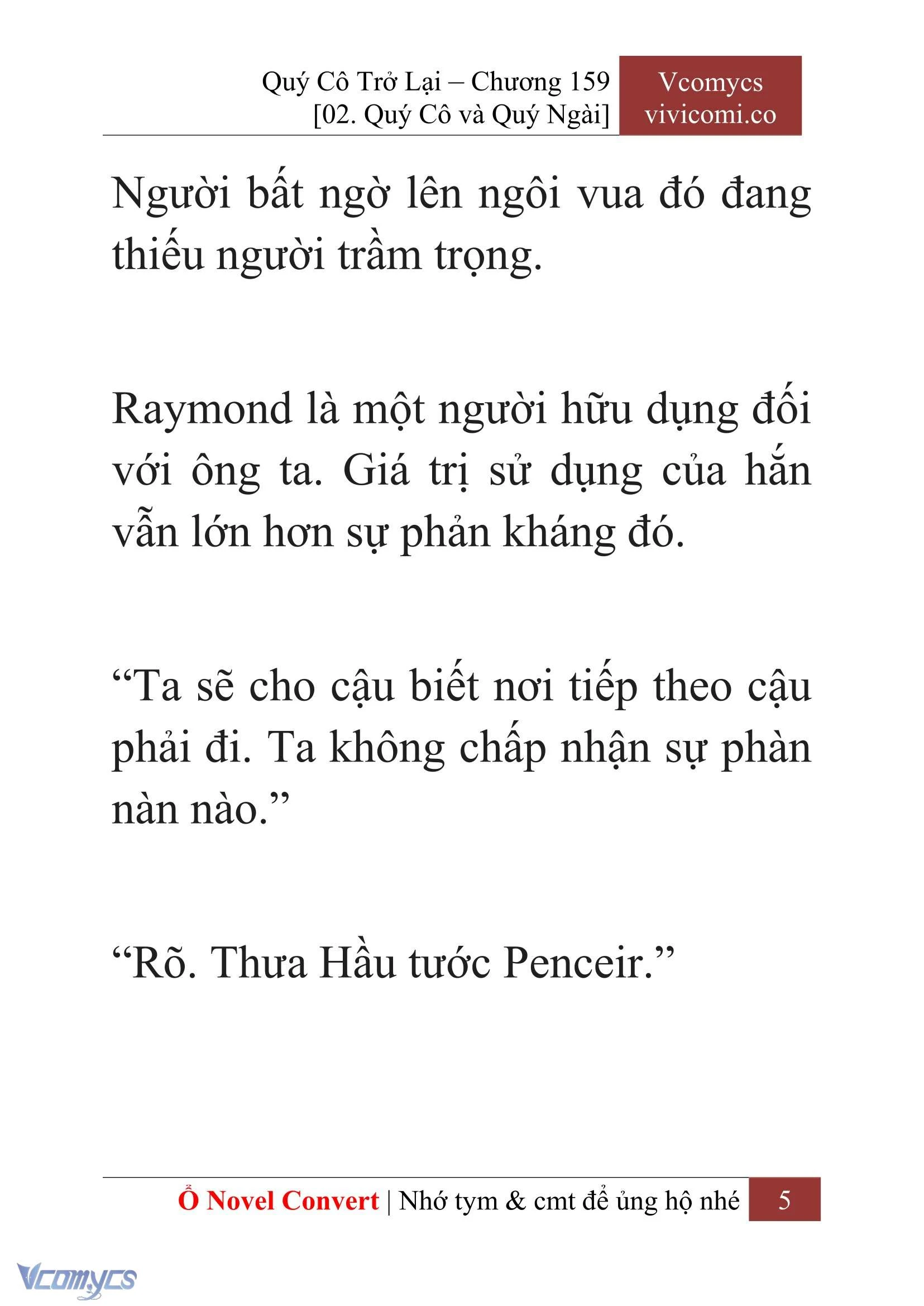 [Novel] Quý Cô Trở Lại Chapter 159 - Trang 8