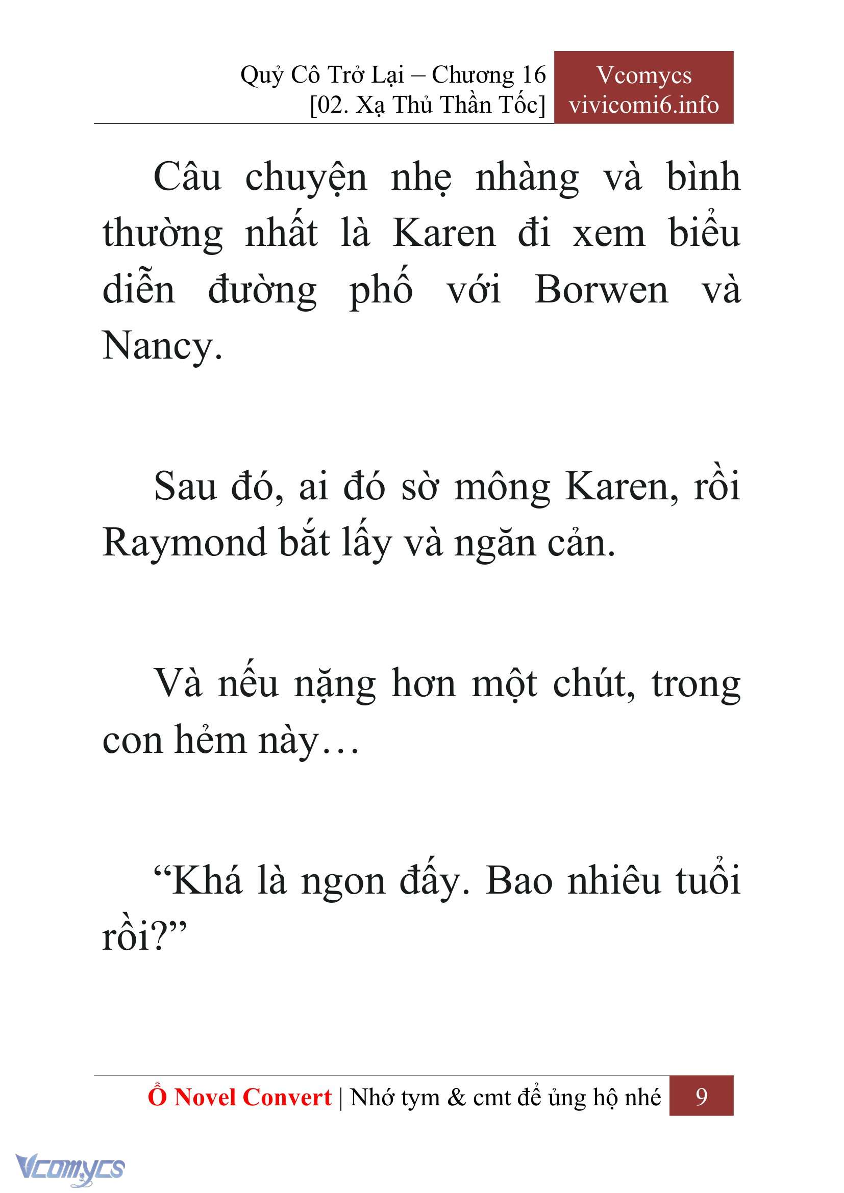 [Novel] Quý Cô Trở Lại Chapter 16 - Trang 12