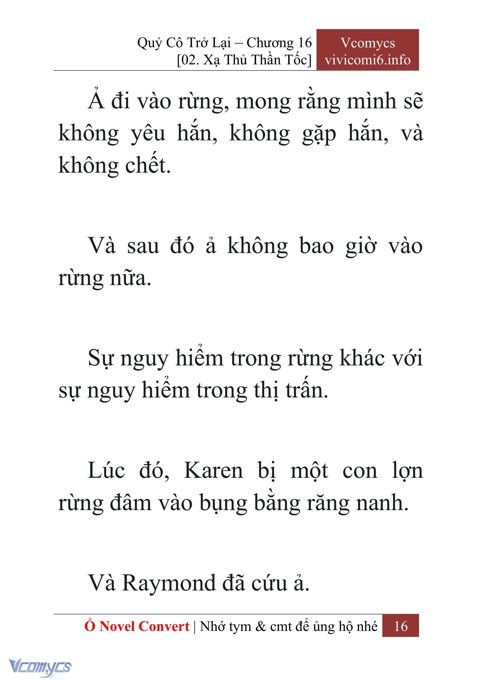 [Novel] Quý Cô Trở Lại Chapter 16 - Trang 19