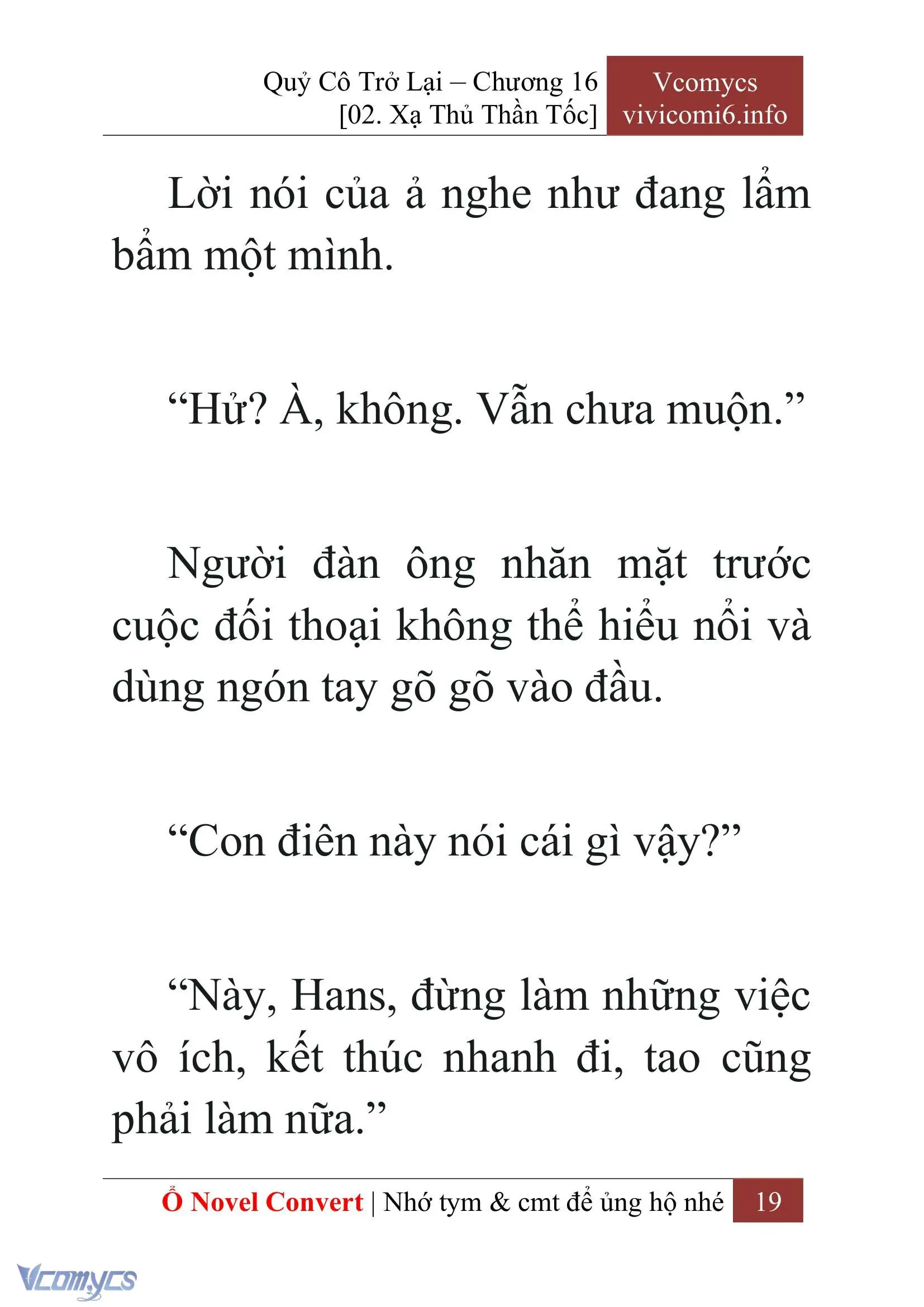 [Novel] Quý Cô Trở Lại Chapter 16 - Trang 22