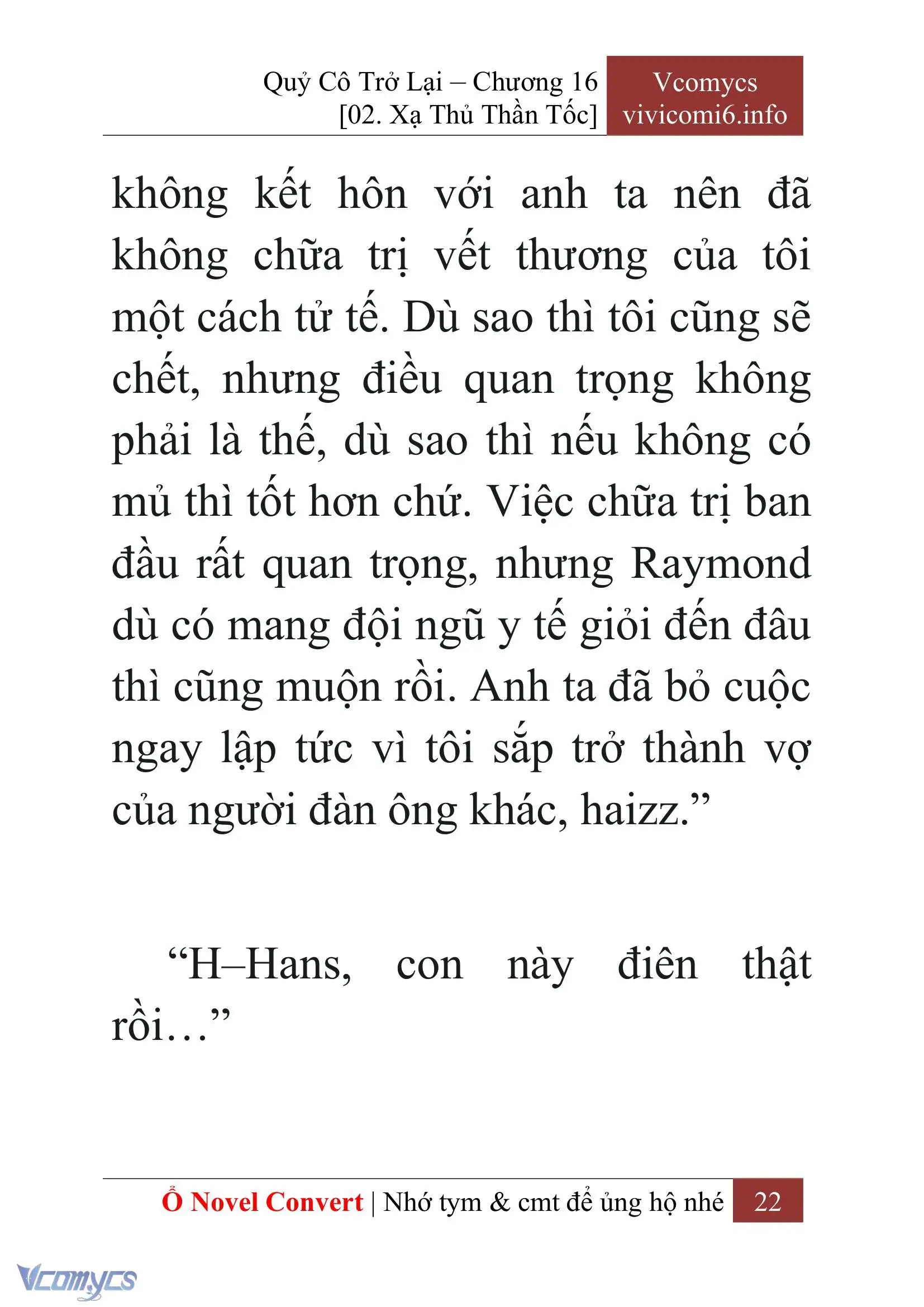[Novel] Quý Cô Trở Lại Chapter 16 - Trang 25