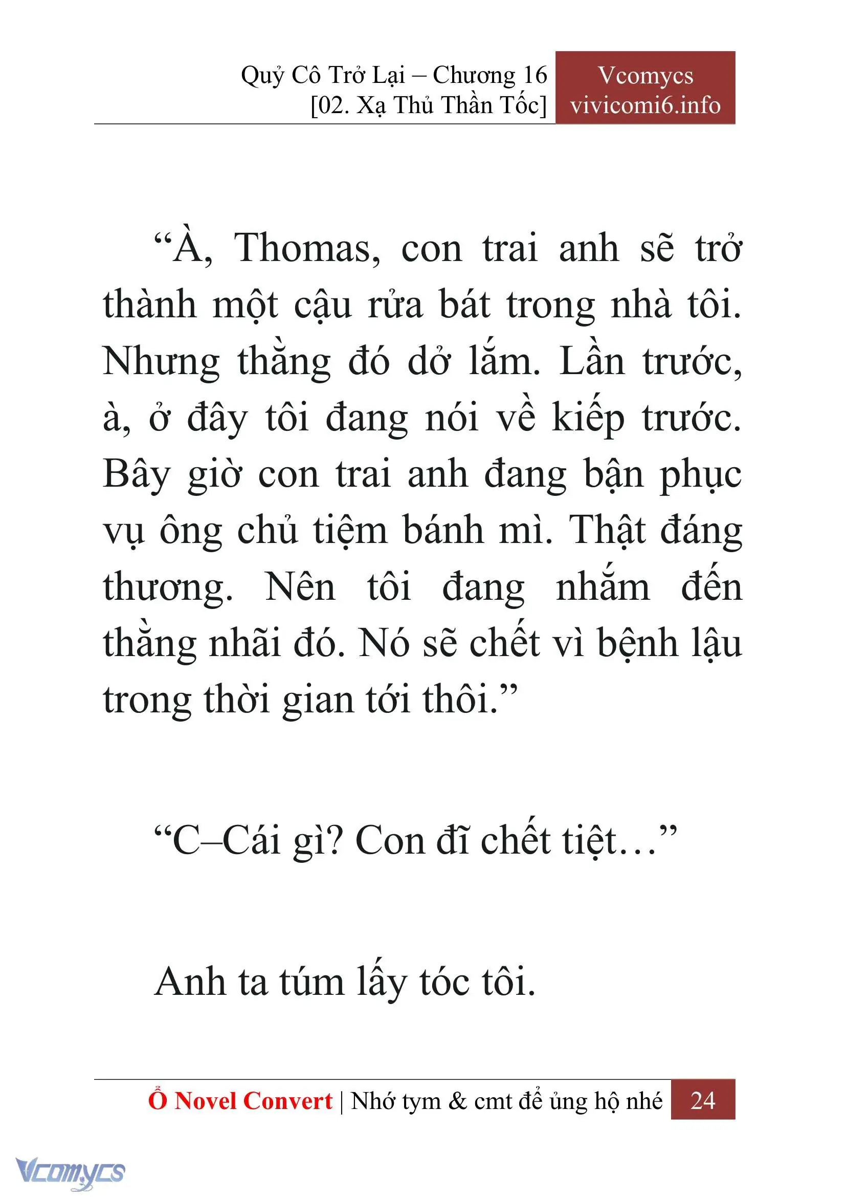 [Novel] Quý Cô Trở Lại Chapter 16 - Trang 27