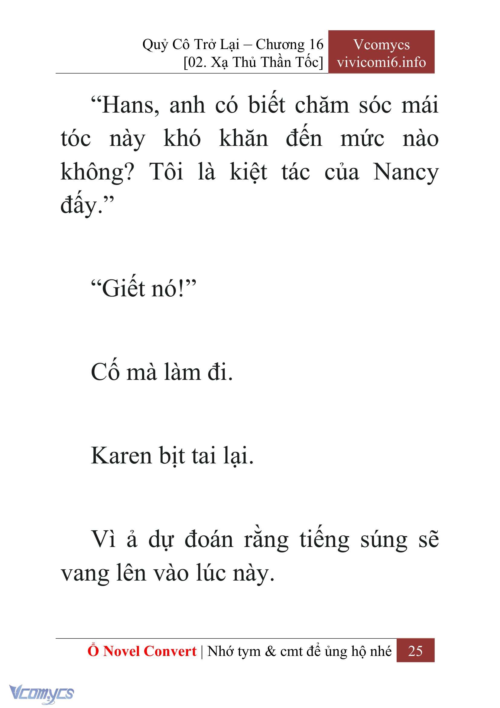 [Novel] Quý Cô Trở Lại Chapter 16 - Trang 28