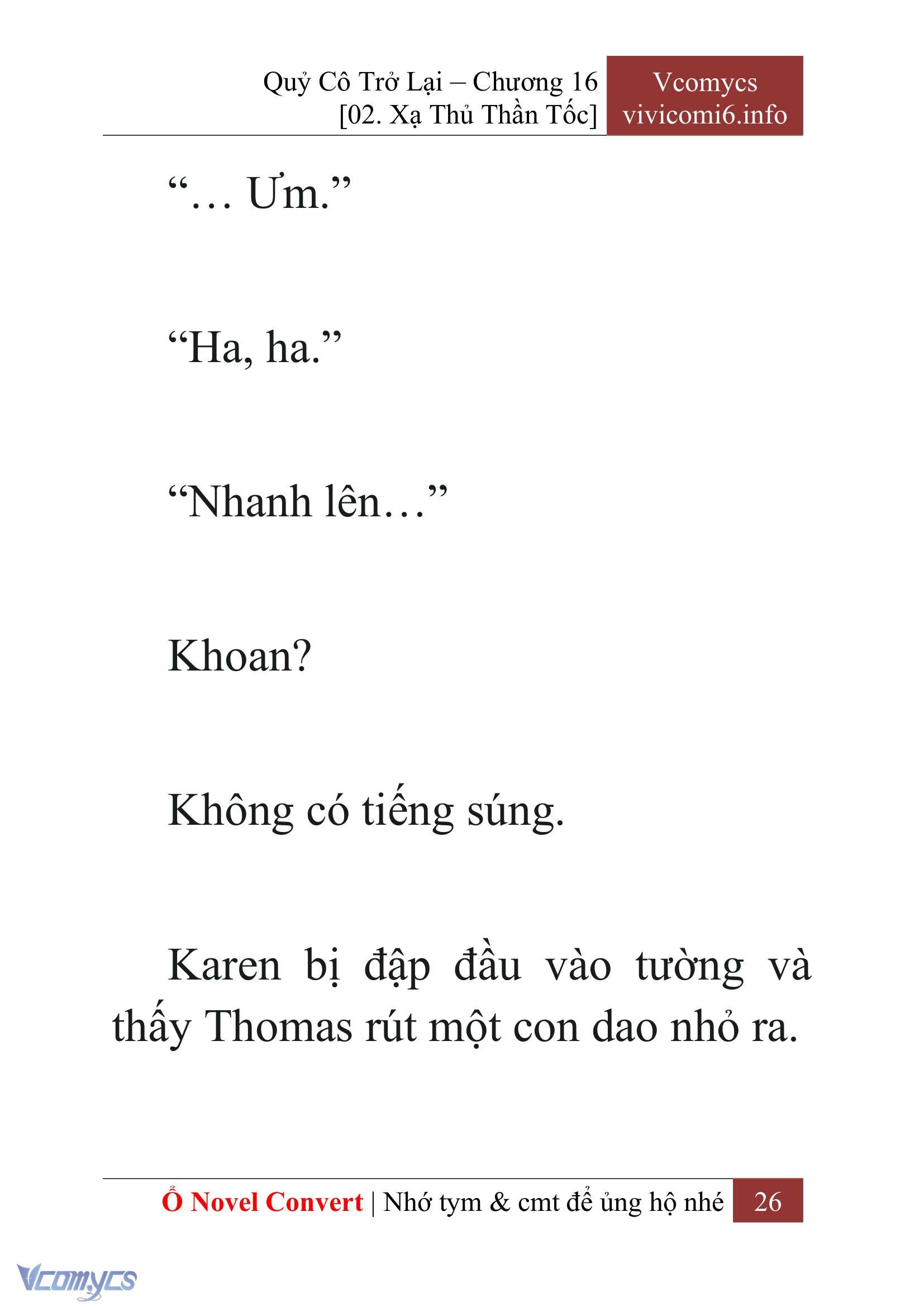 [Novel] Quý Cô Trở Lại Chapter 16 - Trang 29
