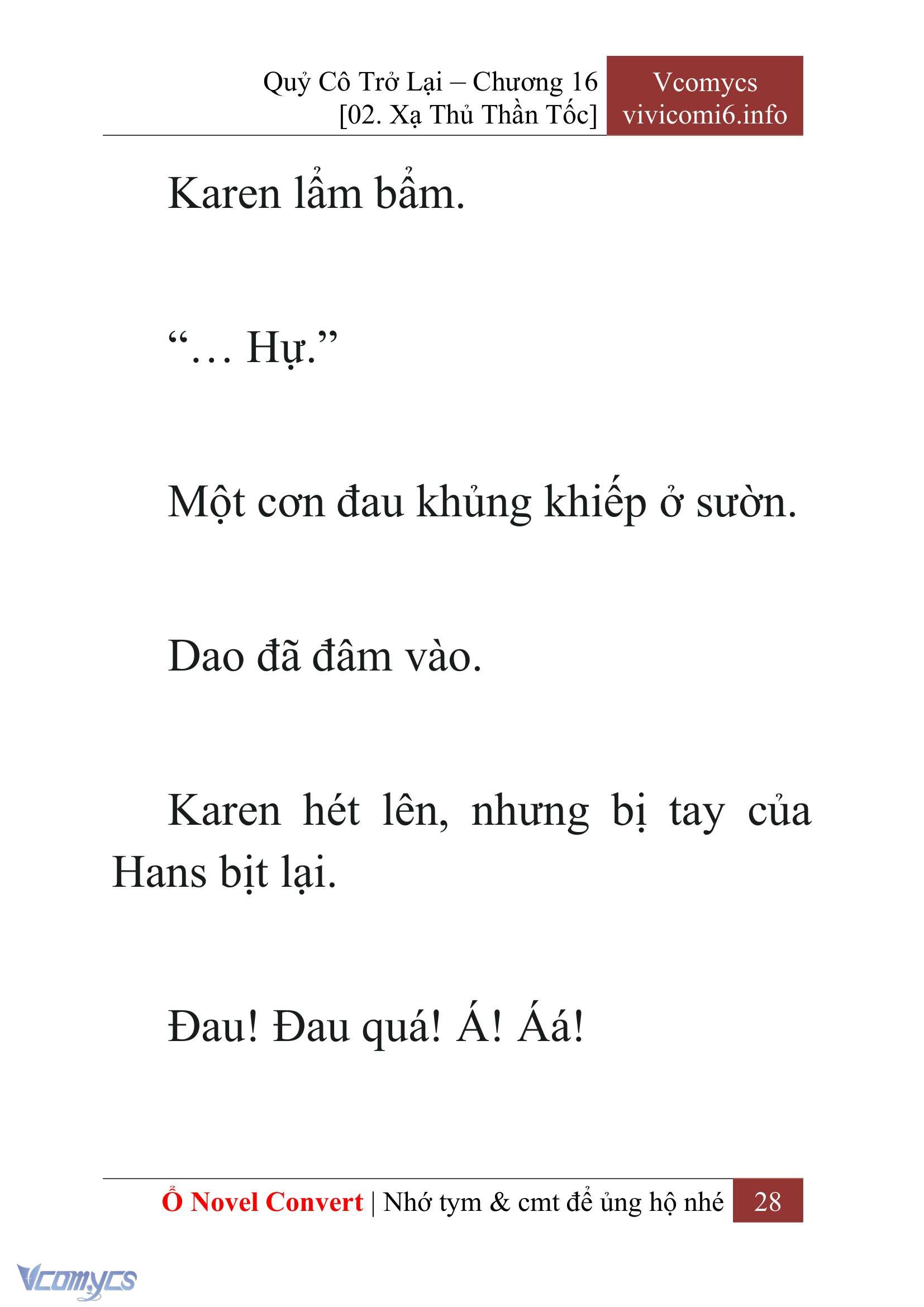 [Novel] Quý Cô Trở Lại Chapter 16 - Trang 31