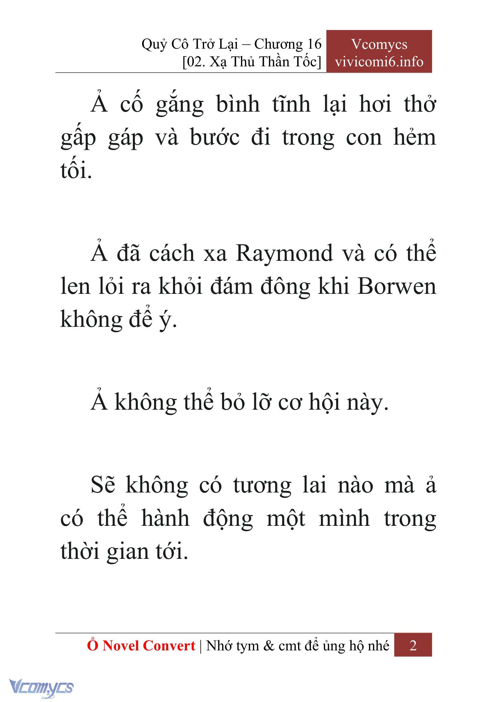 [Novel] Quý Cô Trở Lại Chapter 16 - Trang 5