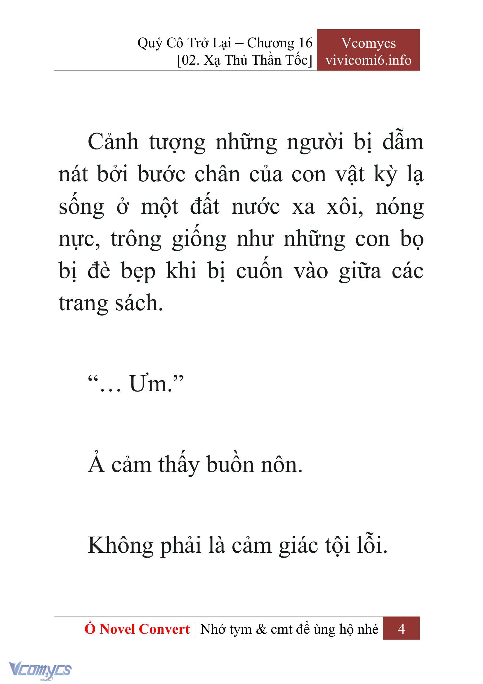 [Novel] Quý Cô Trở Lại Chapter 16 - Trang 7