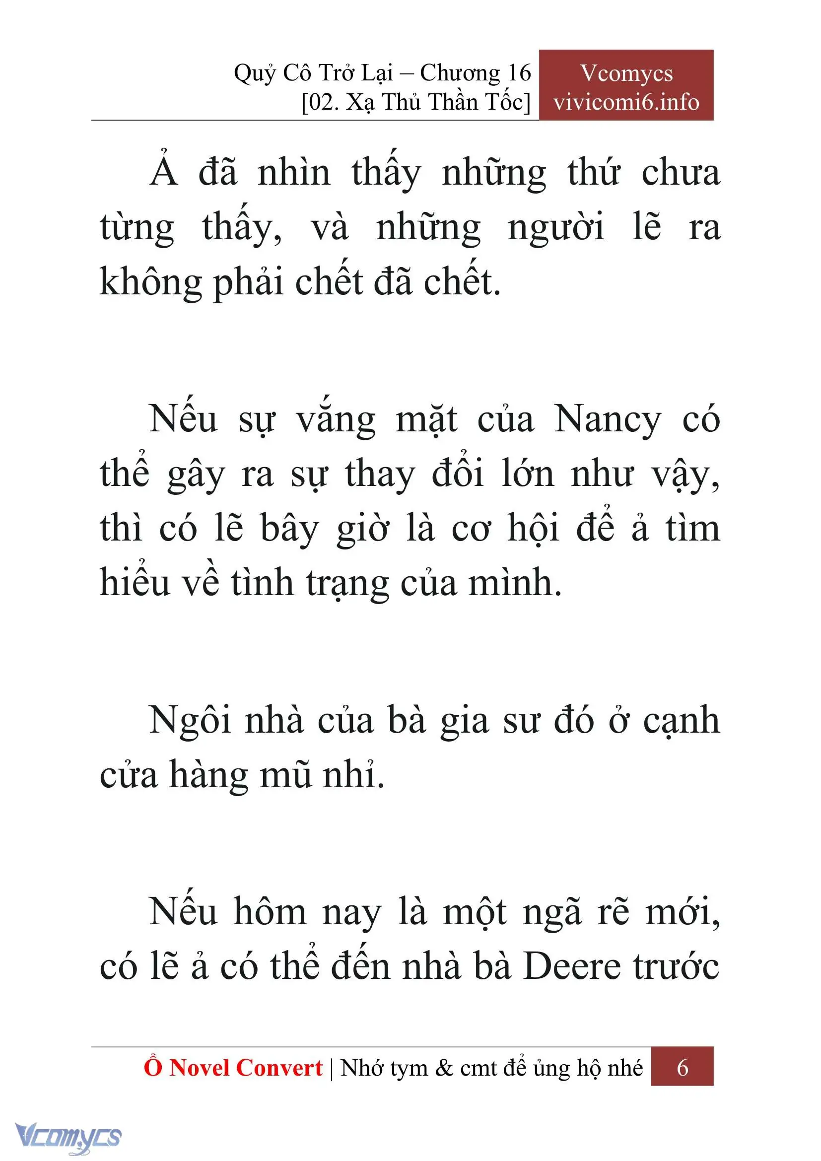 [Novel] Quý Cô Trở Lại Chapter 16 - Trang 9