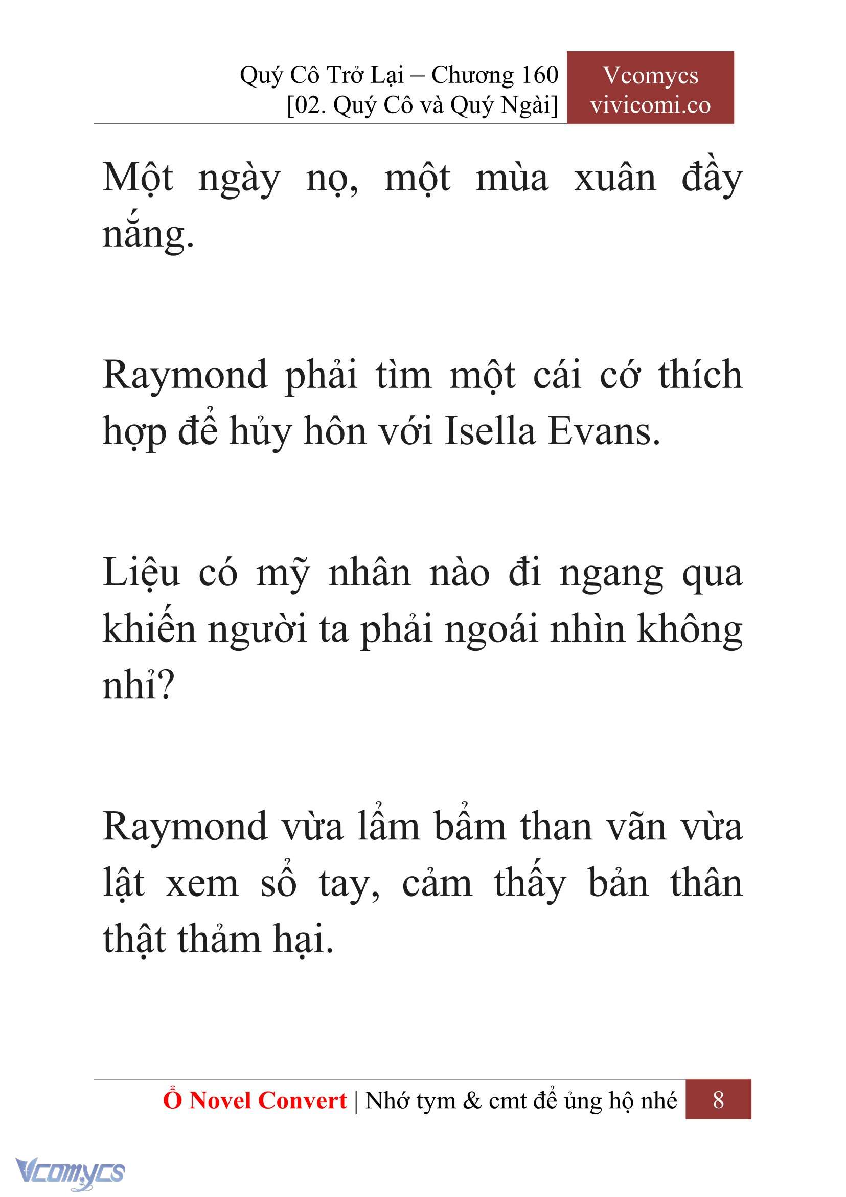 [Novel] Quý Cô Trở Lại Chapter 160 - Trang 11