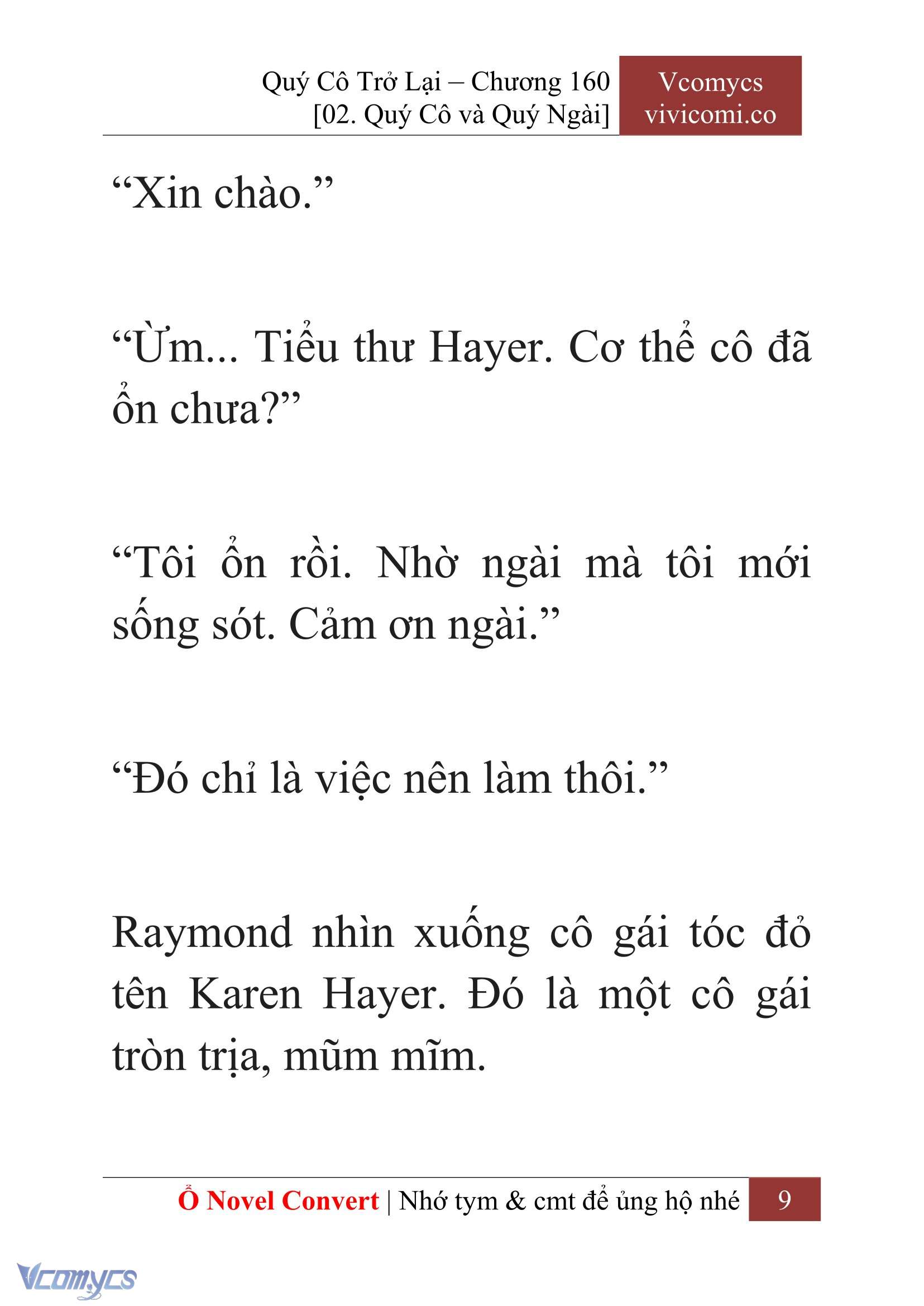 [Novel] Quý Cô Trở Lại Chapter 160 - Trang 12