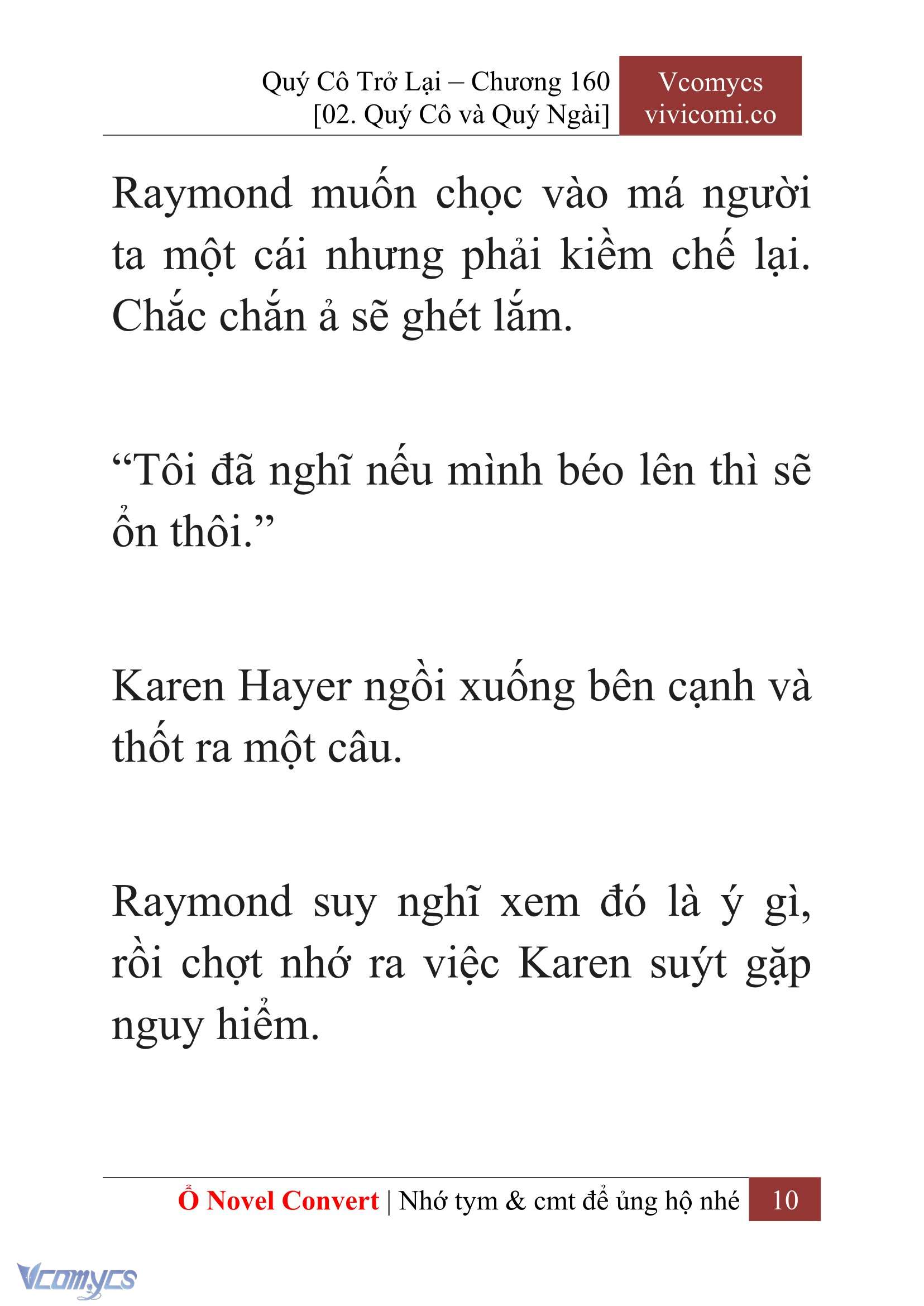 [Novel] Quý Cô Trở Lại Chapter 160 - Trang 13