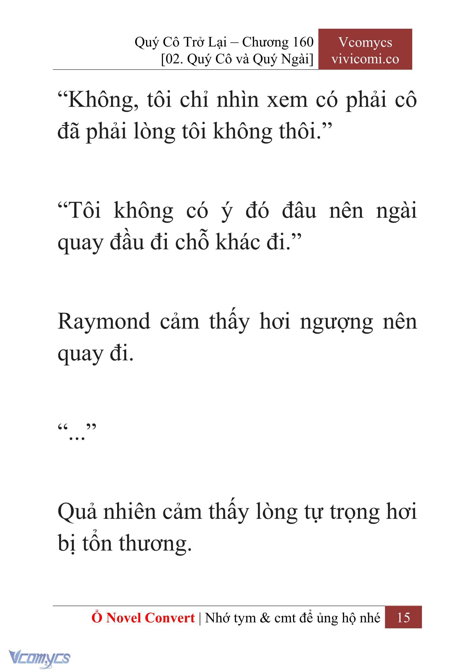 [Novel] Quý Cô Trở Lại Chapter 160 - Trang 18
