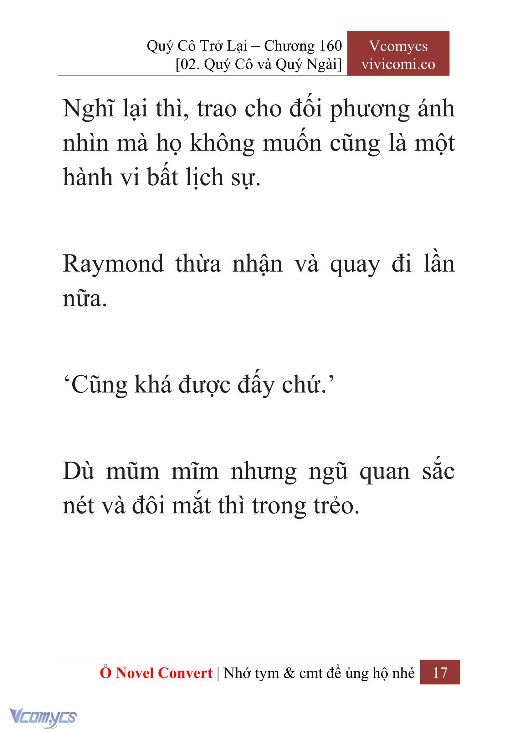 [Novel] Quý Cô Trở Lại Chapter 160 - Trang 20