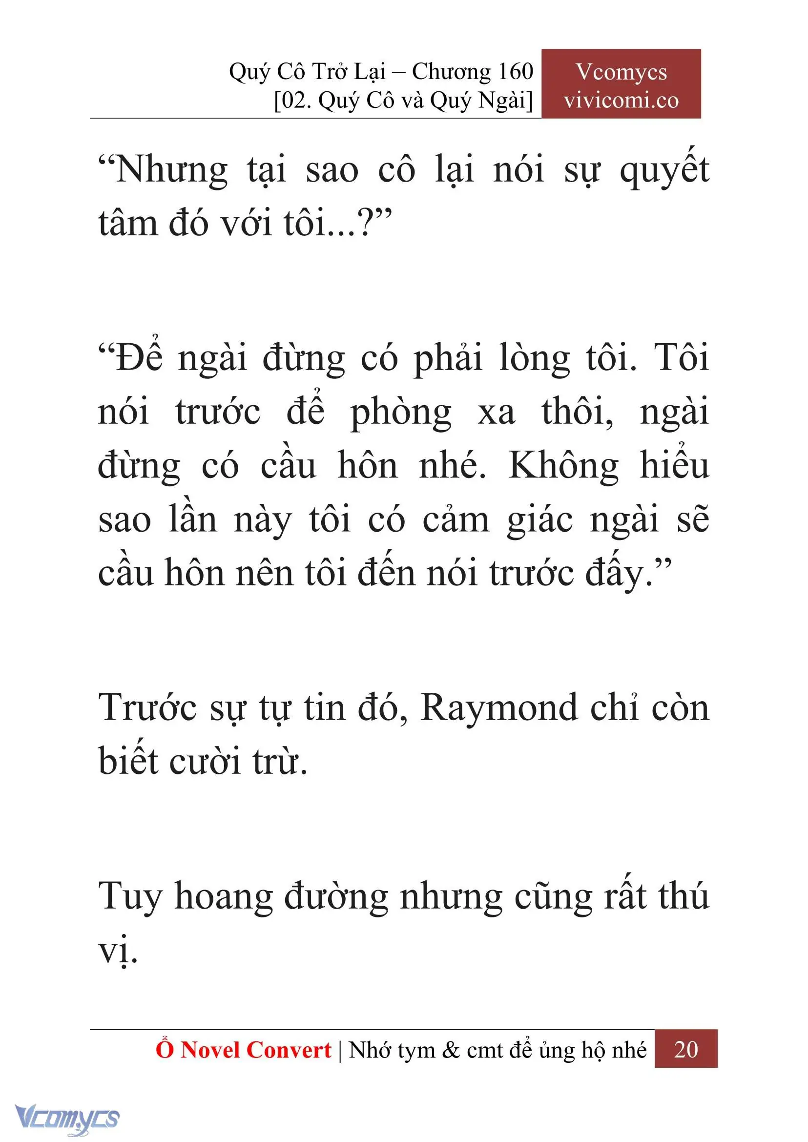 [Novel] Quý Cô Trở Lại Chapter 160 - Trang 23