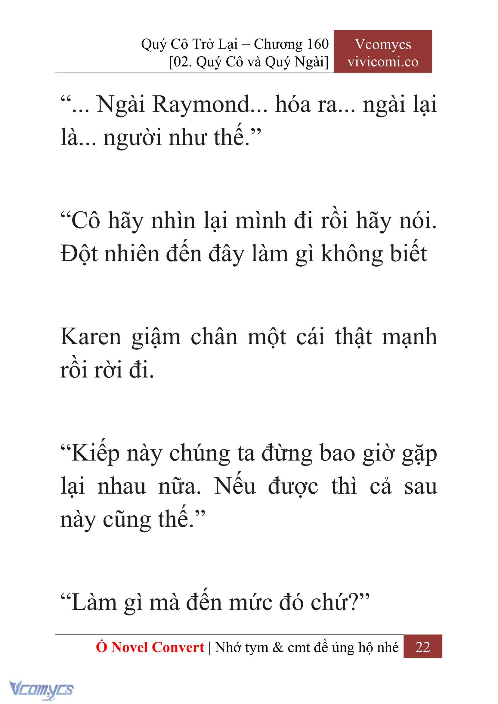 [Novel] Quý Cô Trở Lại Chapter 160 - Trang 25