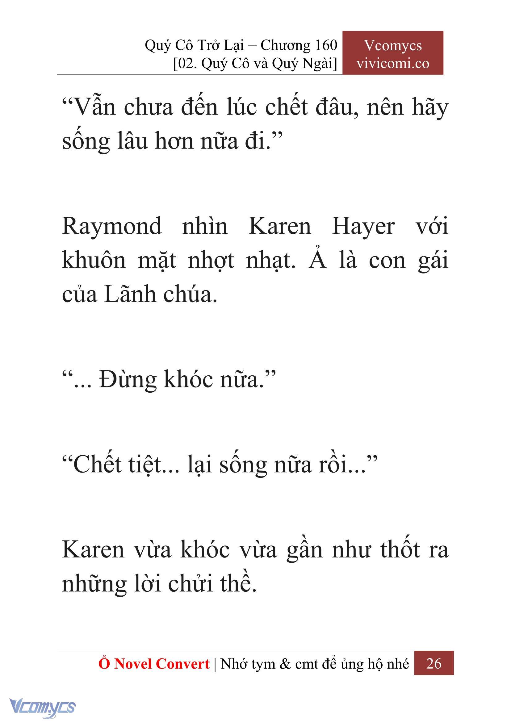 [Novel] Quý Cô Trở Lại Chapter 160 - Trang 29