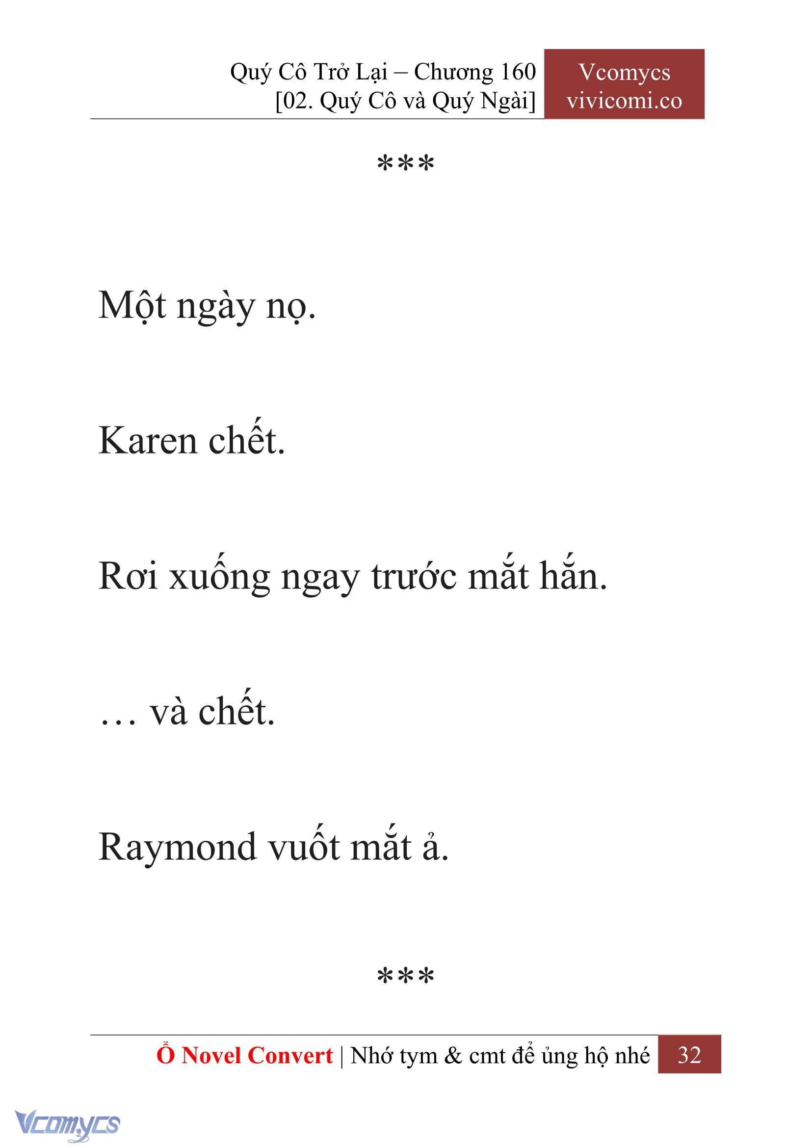 [Novel] Quý Cô Trở Lại Chapter 160 - Trang 35