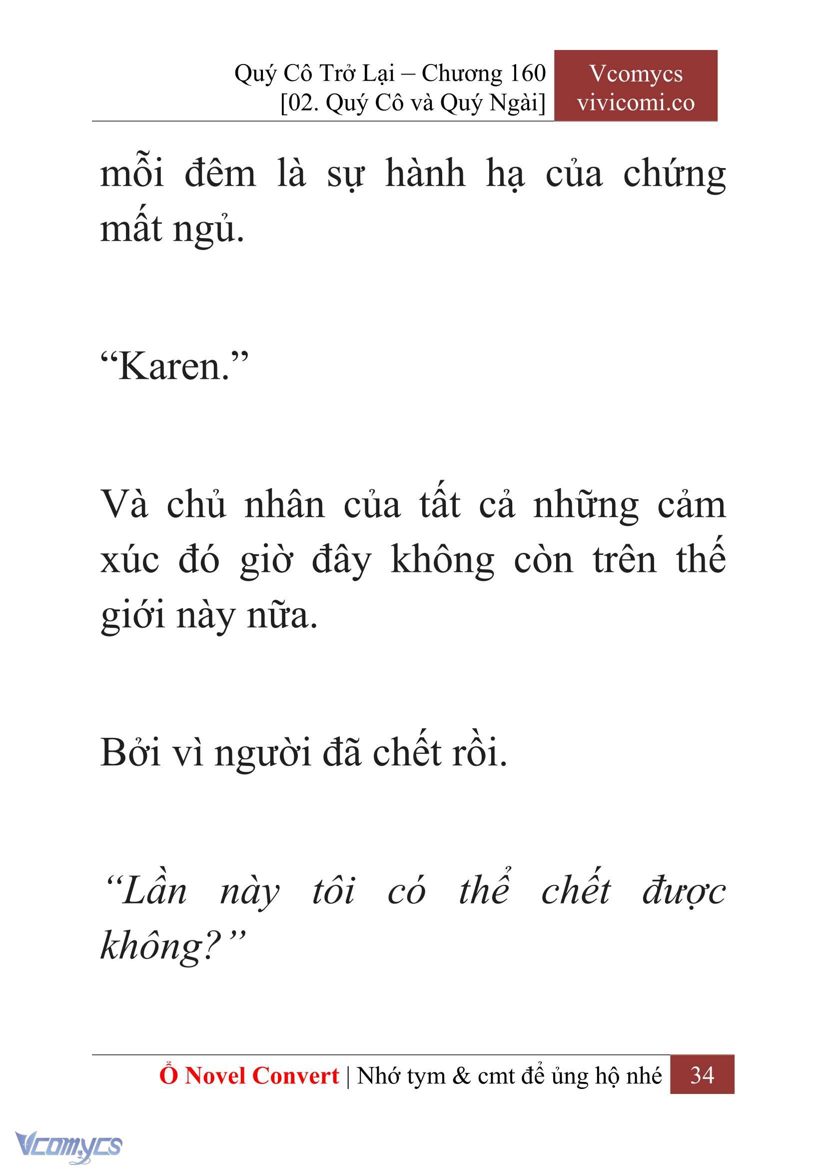 [Novel] Quý Cô Trở Lại Chapter 160 - Trang 37