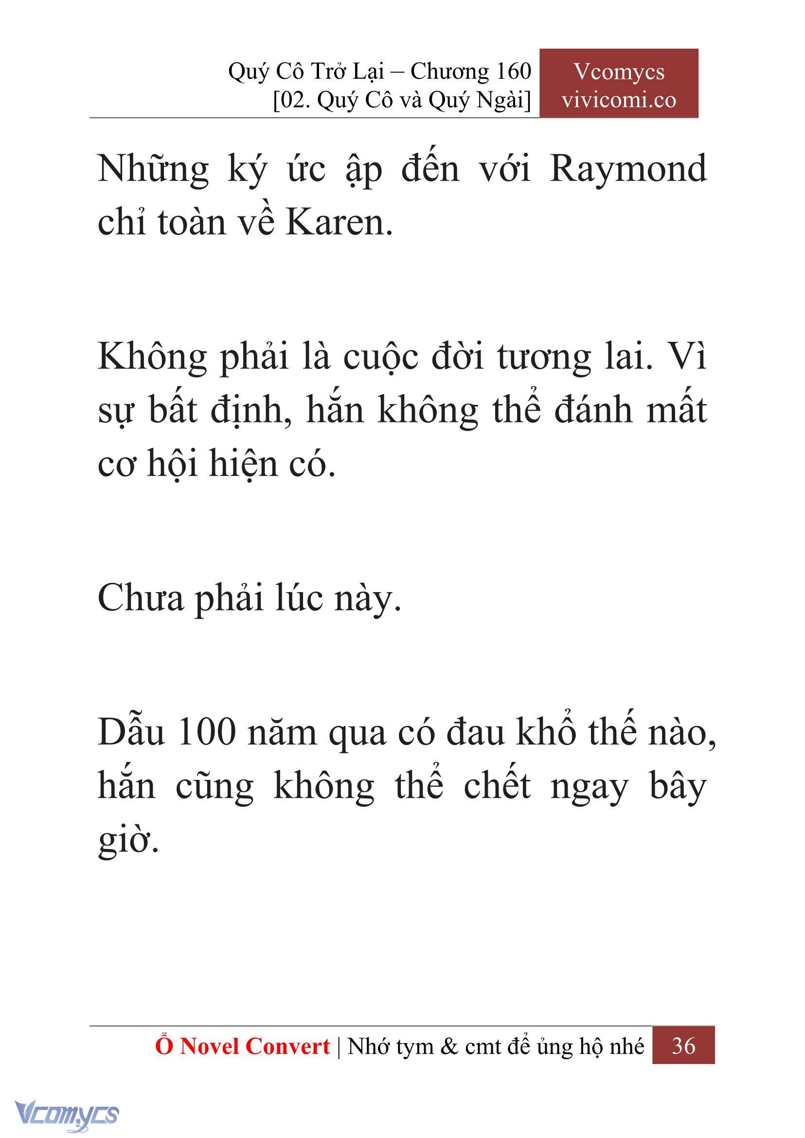 [Novel] Quý Cô Trở Lại Chapter 160 - Trang 39