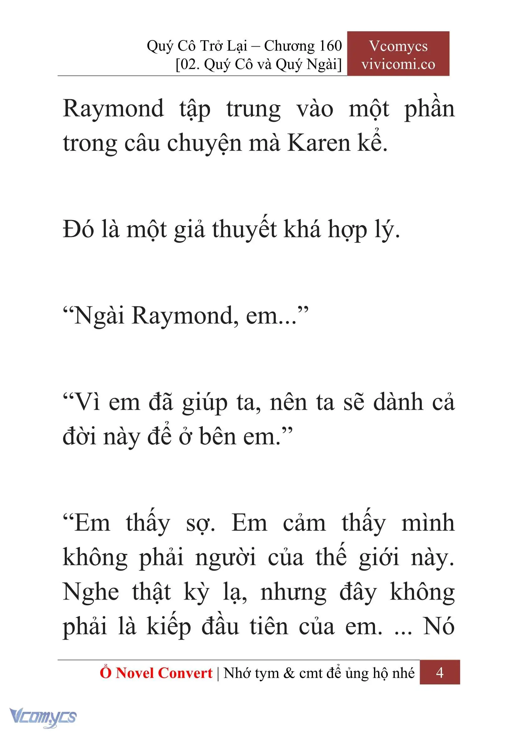 [Novel] Quý Cô Trở Lại Chapter 160 - Trang 7