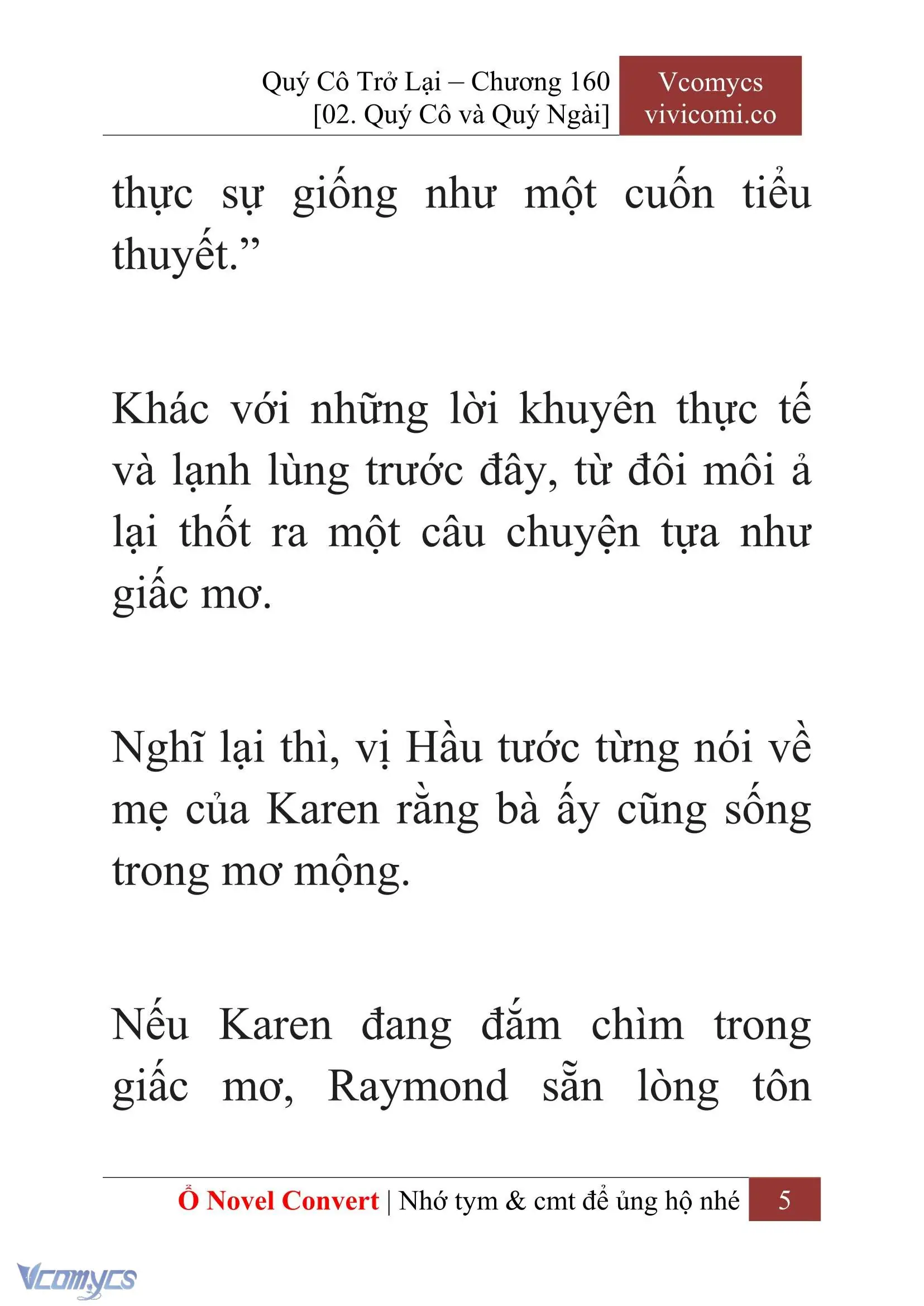 [Novel] Quý Cô Trở Lại Chapter 160 - Trang 8