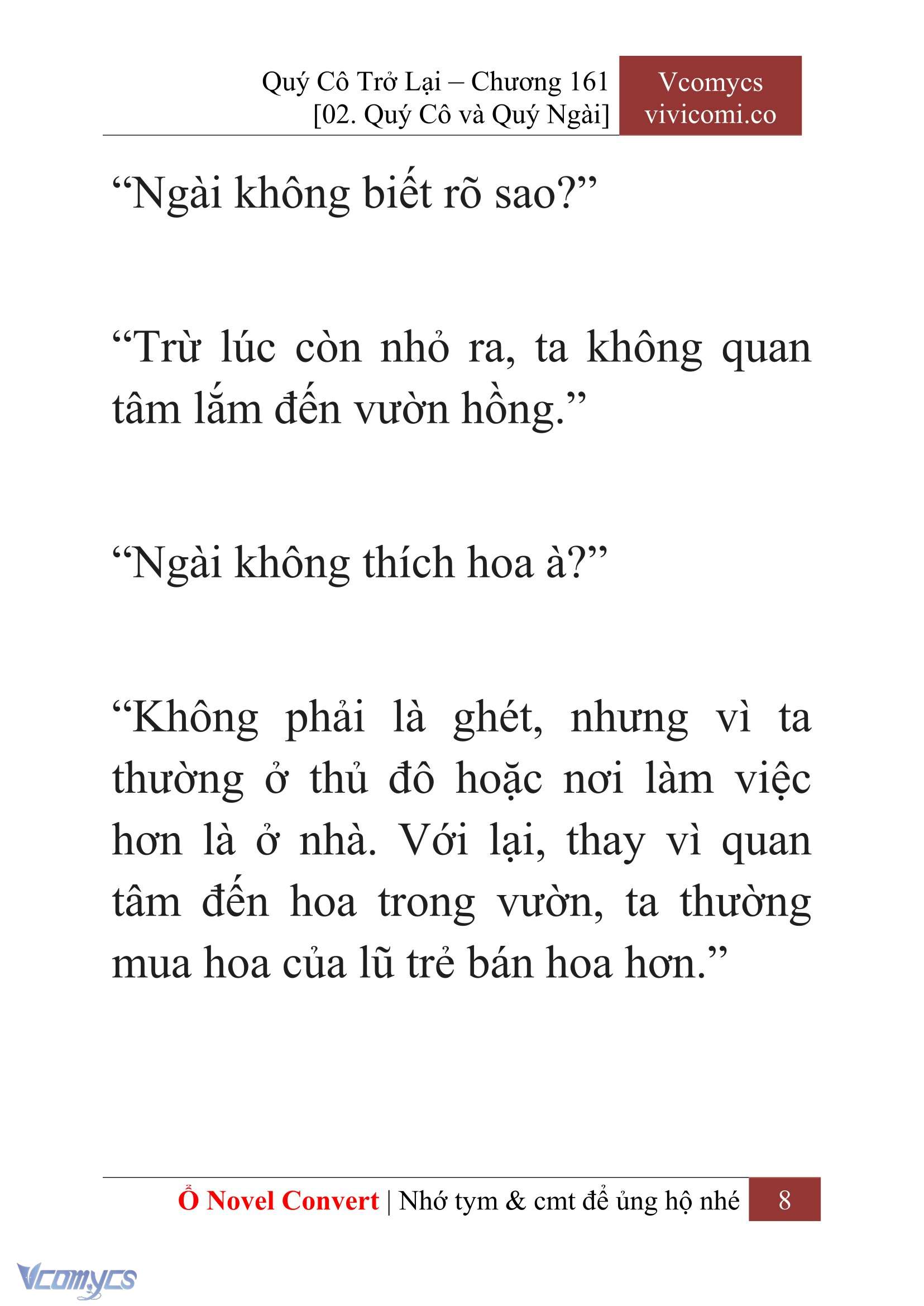 [Novel] Quý Cô Trở Lại Chapter 161 - Trang 10