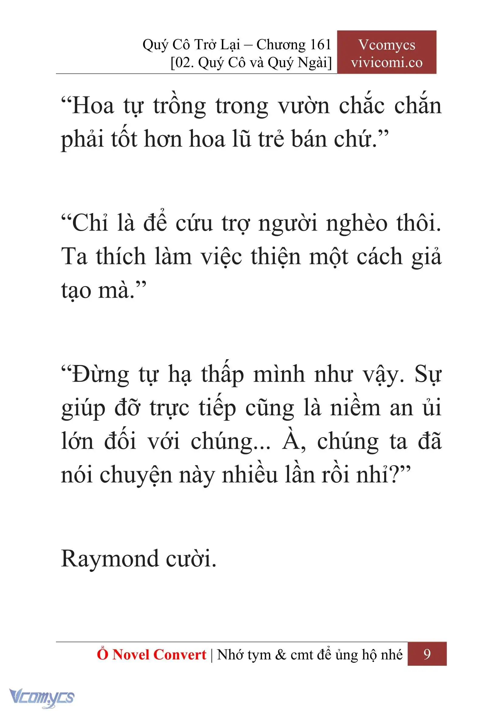 [Novel] Quý Cô Trở Lại Chapter 161 - Trang 11
