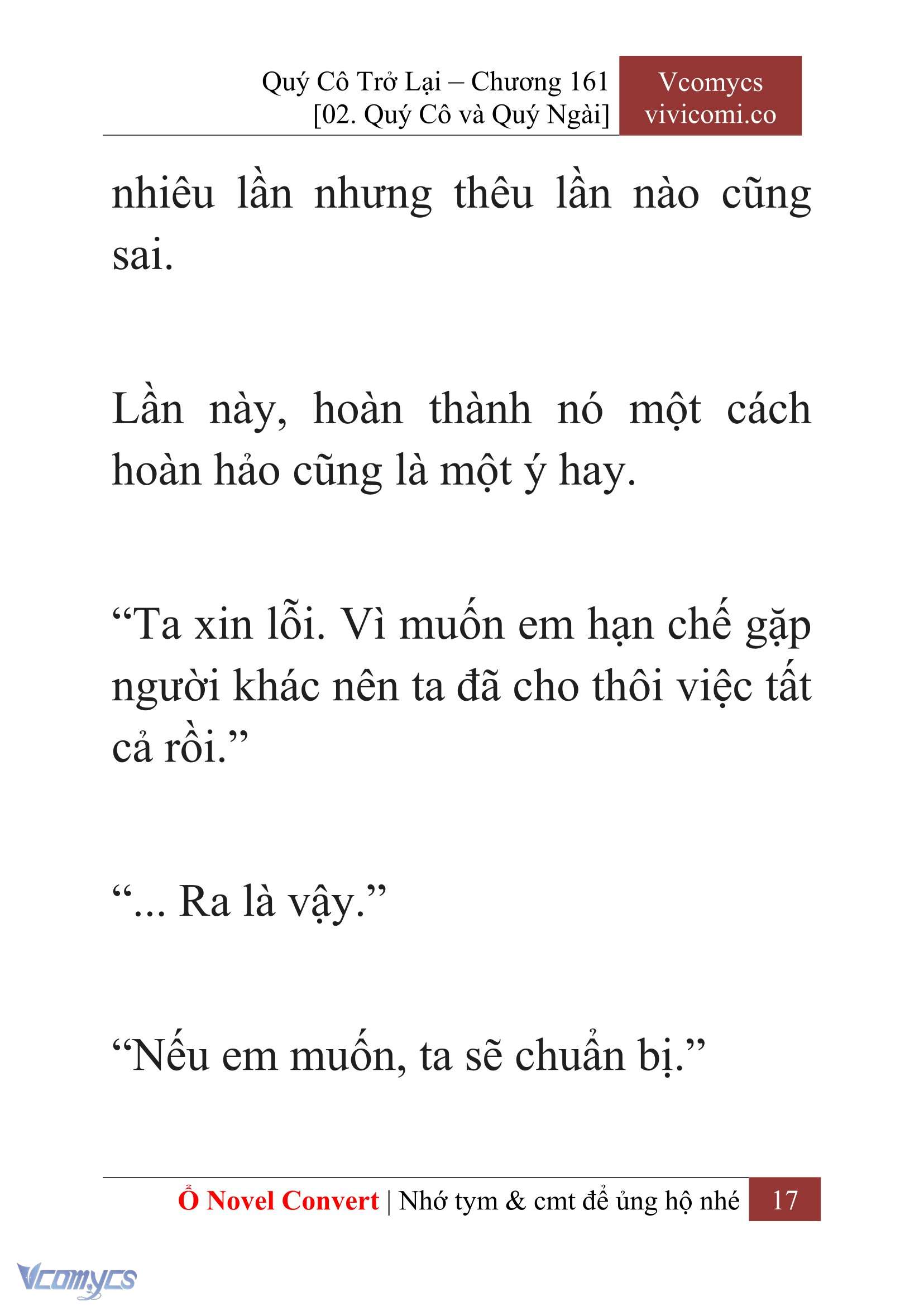 [Novel] Quý Cô Trở Lại Chapter 161 - Trang 19
