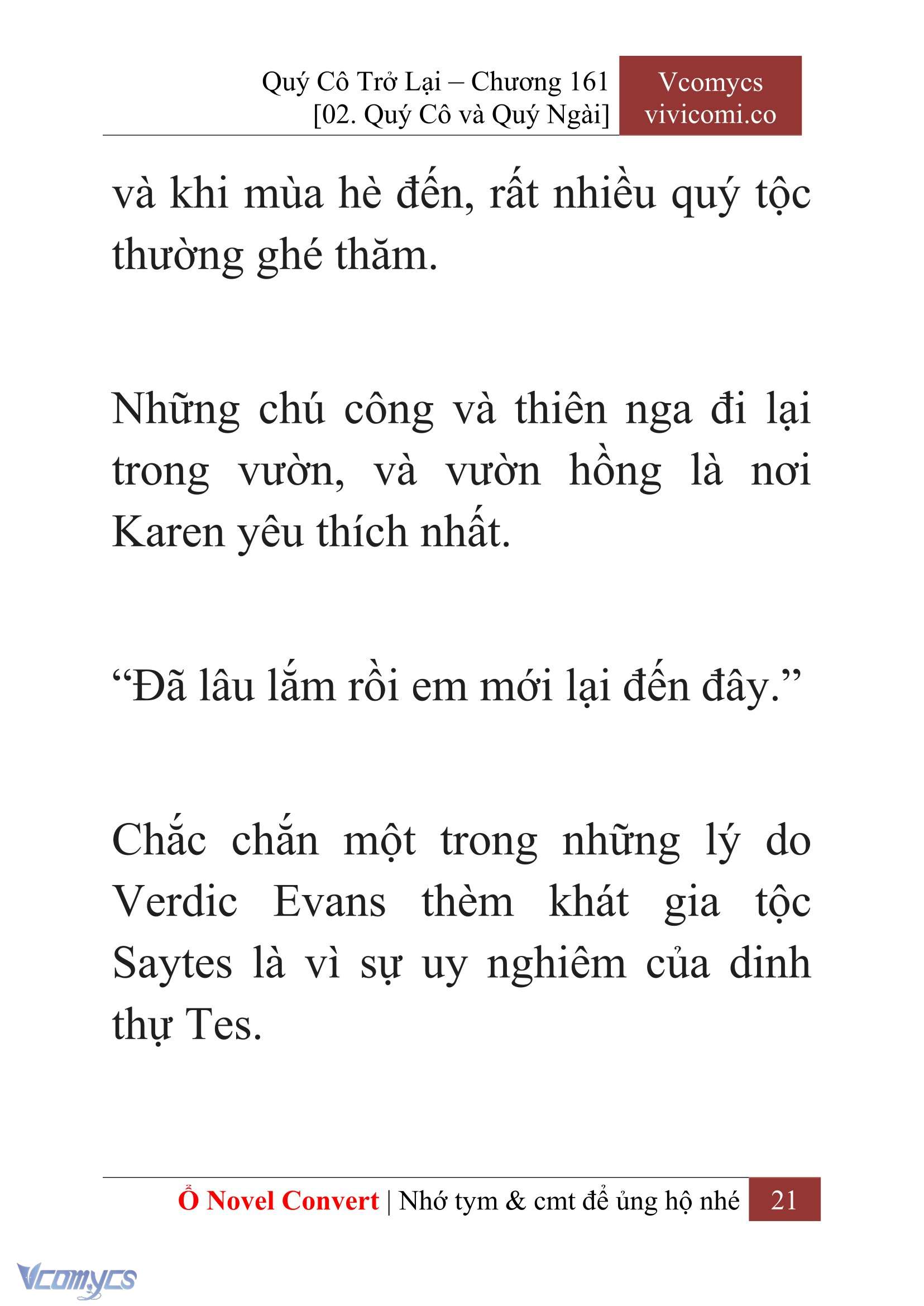 [Novel] Quý Cô Trở Lại Chapter 161 - Trang 23