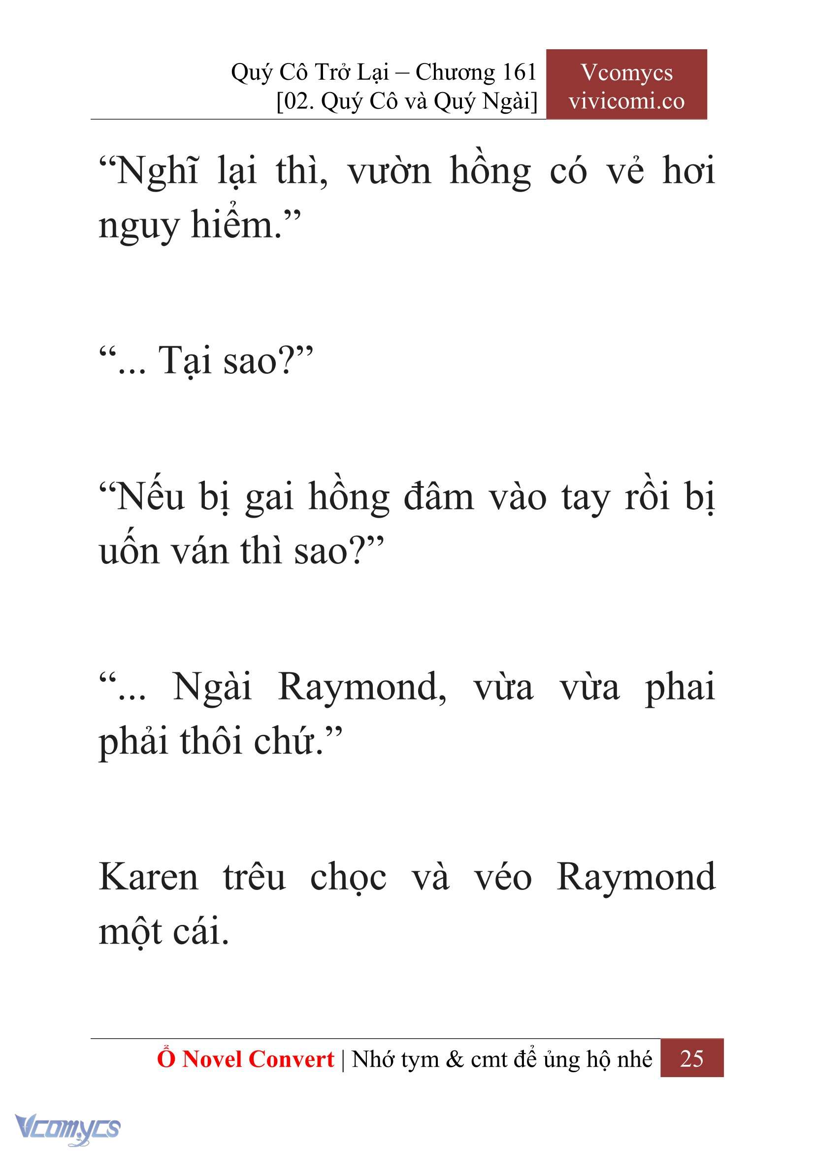 [Novel] Quý Cô Trở Lại Chapter 161 - Trang 27