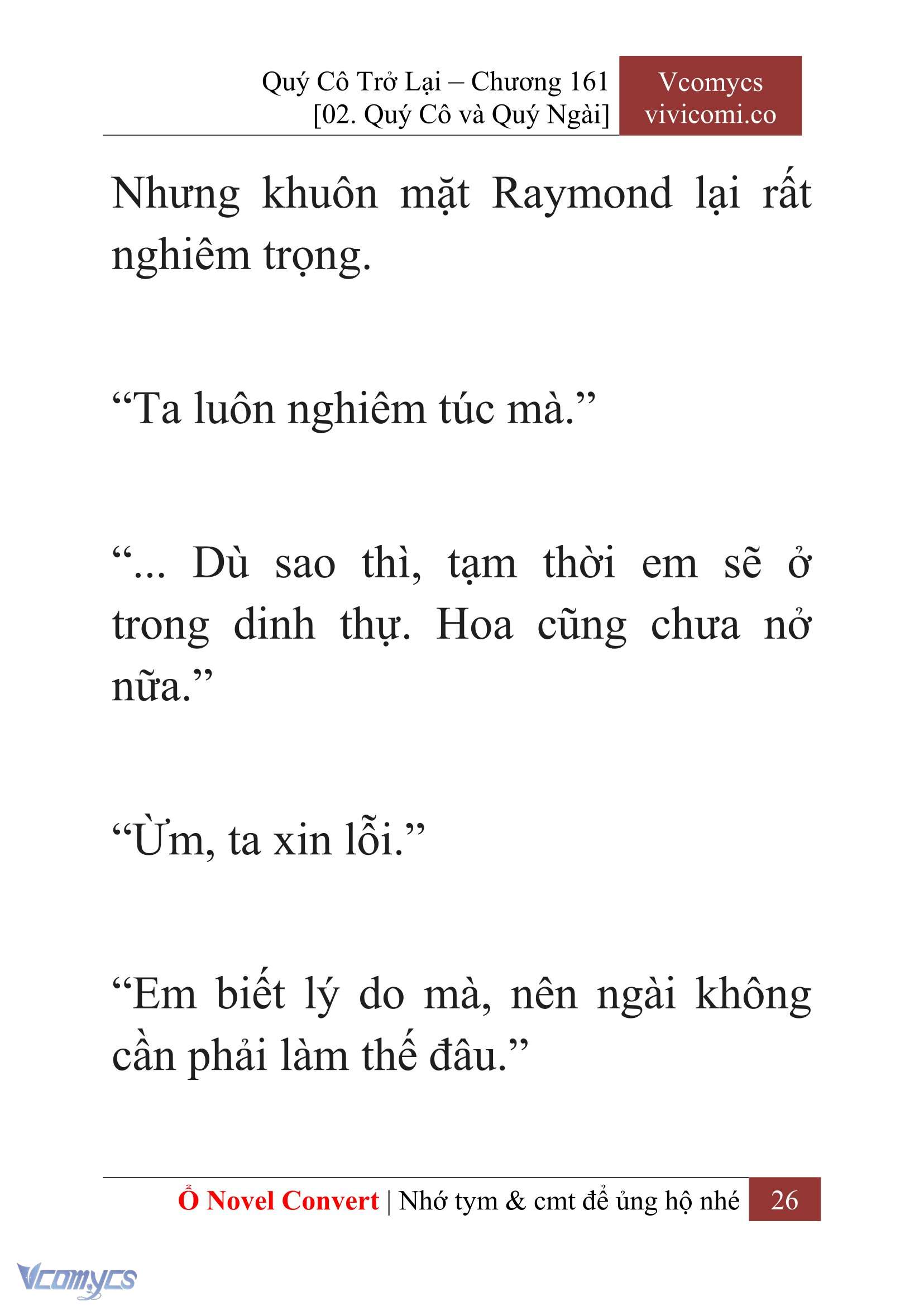 [Novel] Quý Cô Trở Lại Chapter 161 - Trang 28