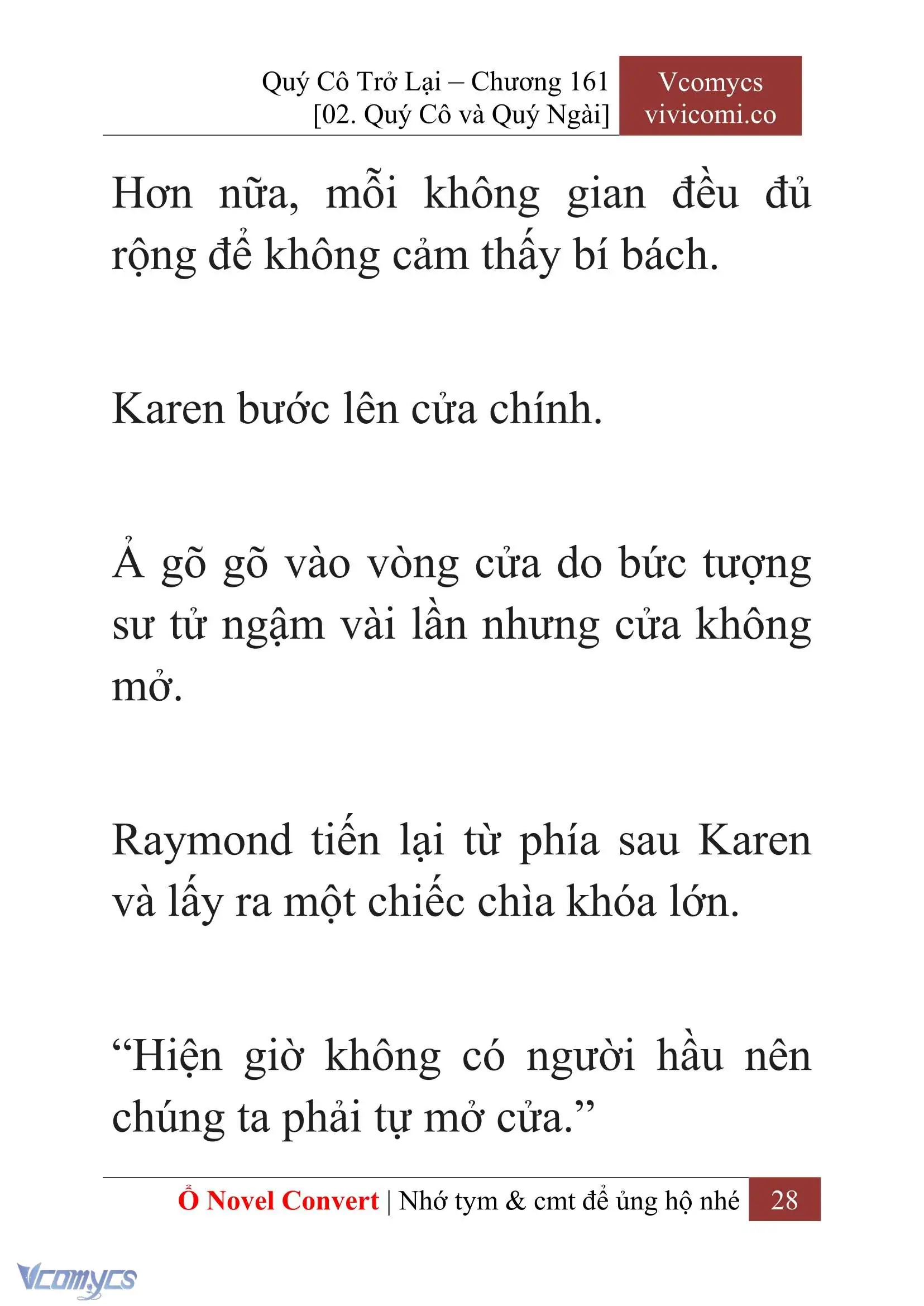 [Novel] Quý Cô Trở Lại Chapter 161 - Trang 30