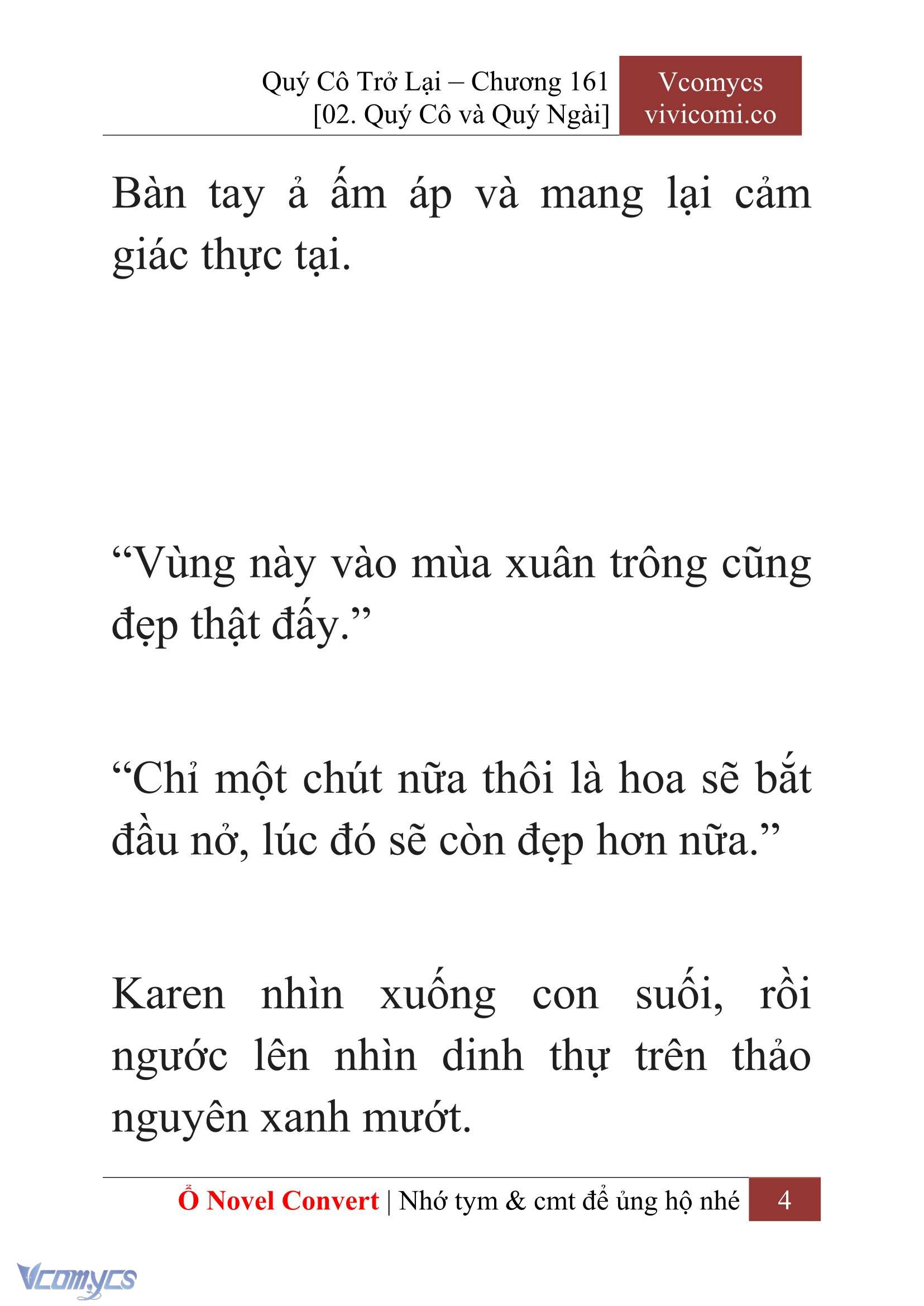 [Novel] Quý Cô Trở Lại Chapter 161 - Trang 6