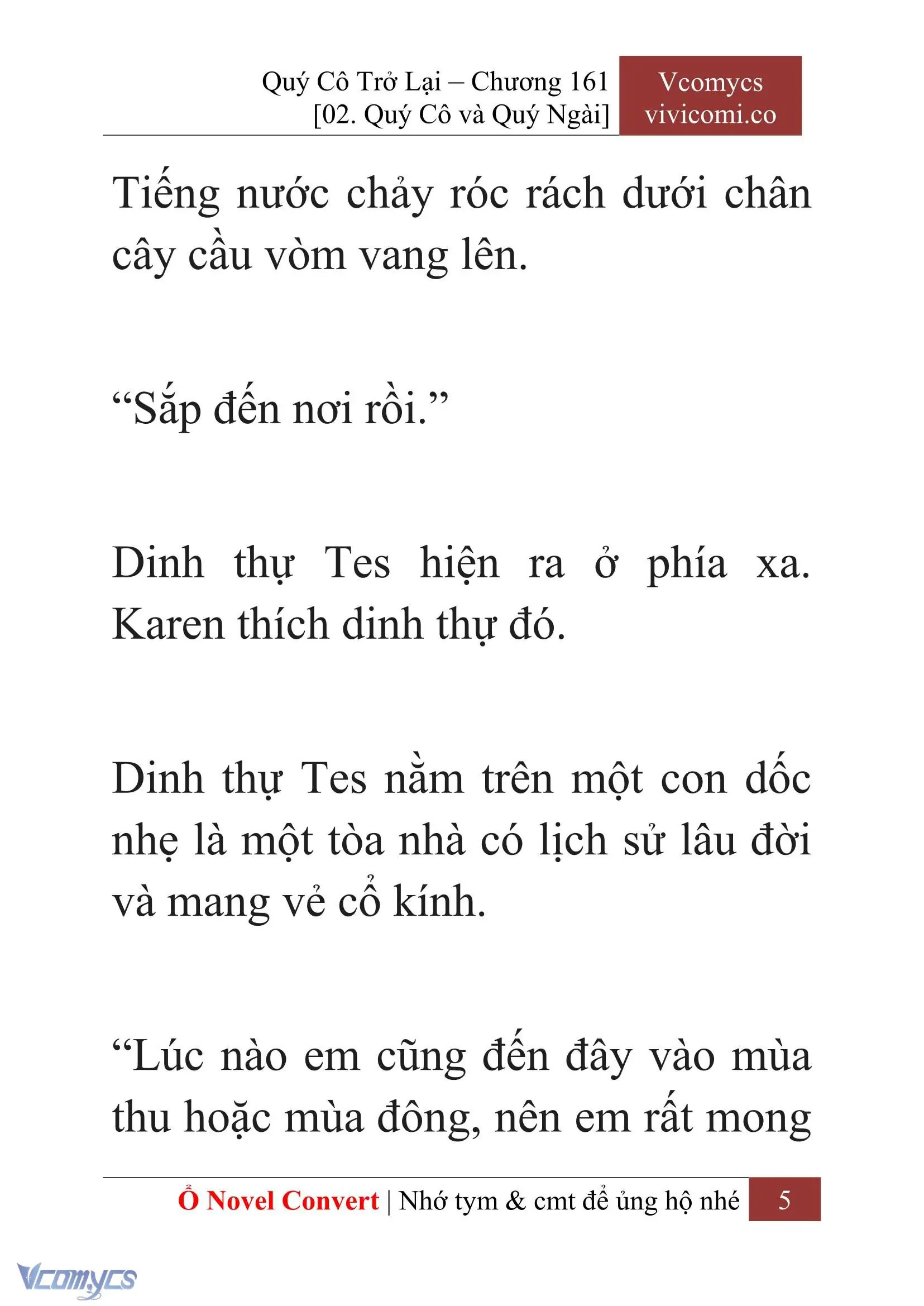 [Novel] Quý Cô Trở Lại Chapter 161 - Trang 7