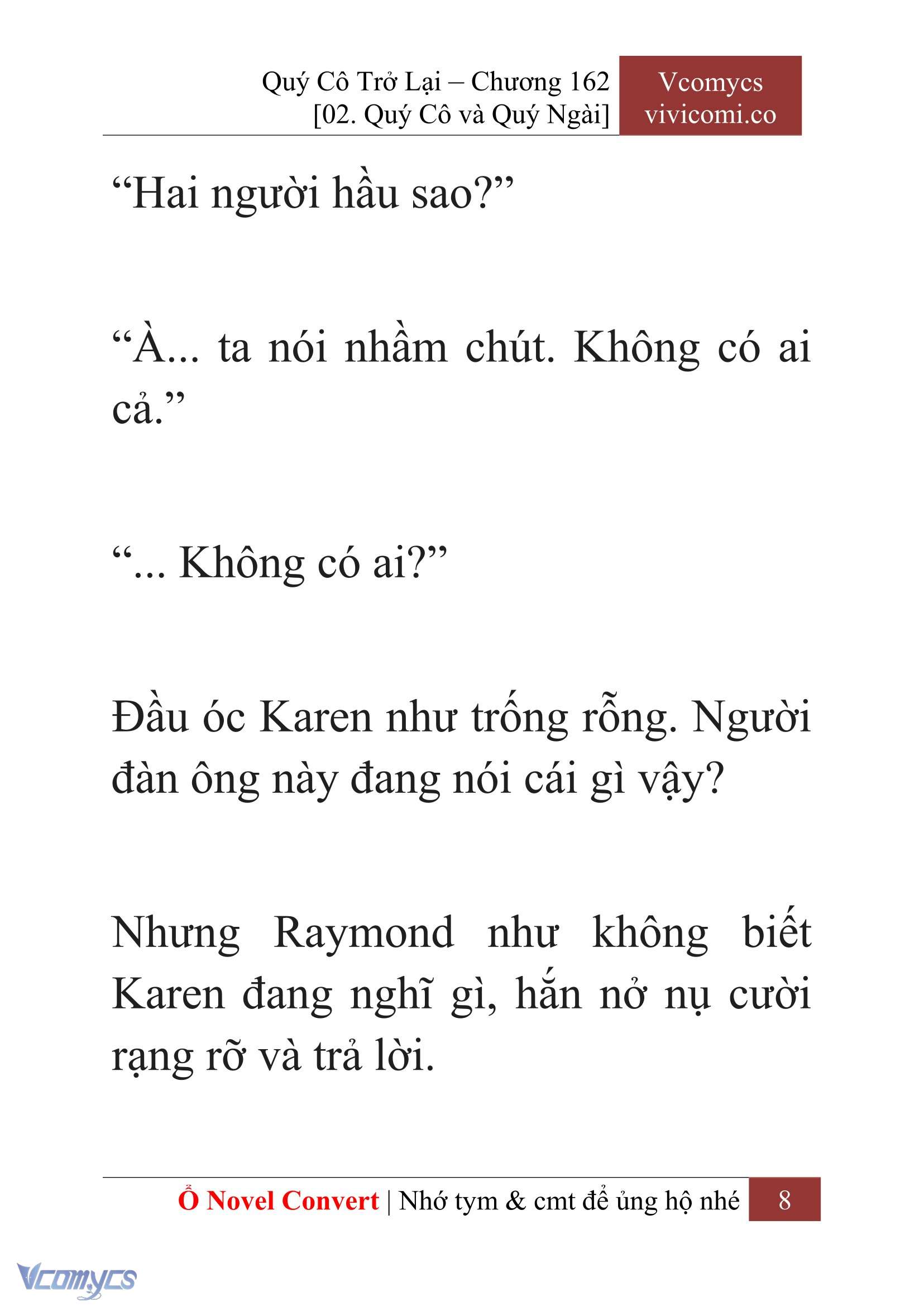[Novel] Quý Cô Trở Lại Chapter 162 - Trang 11