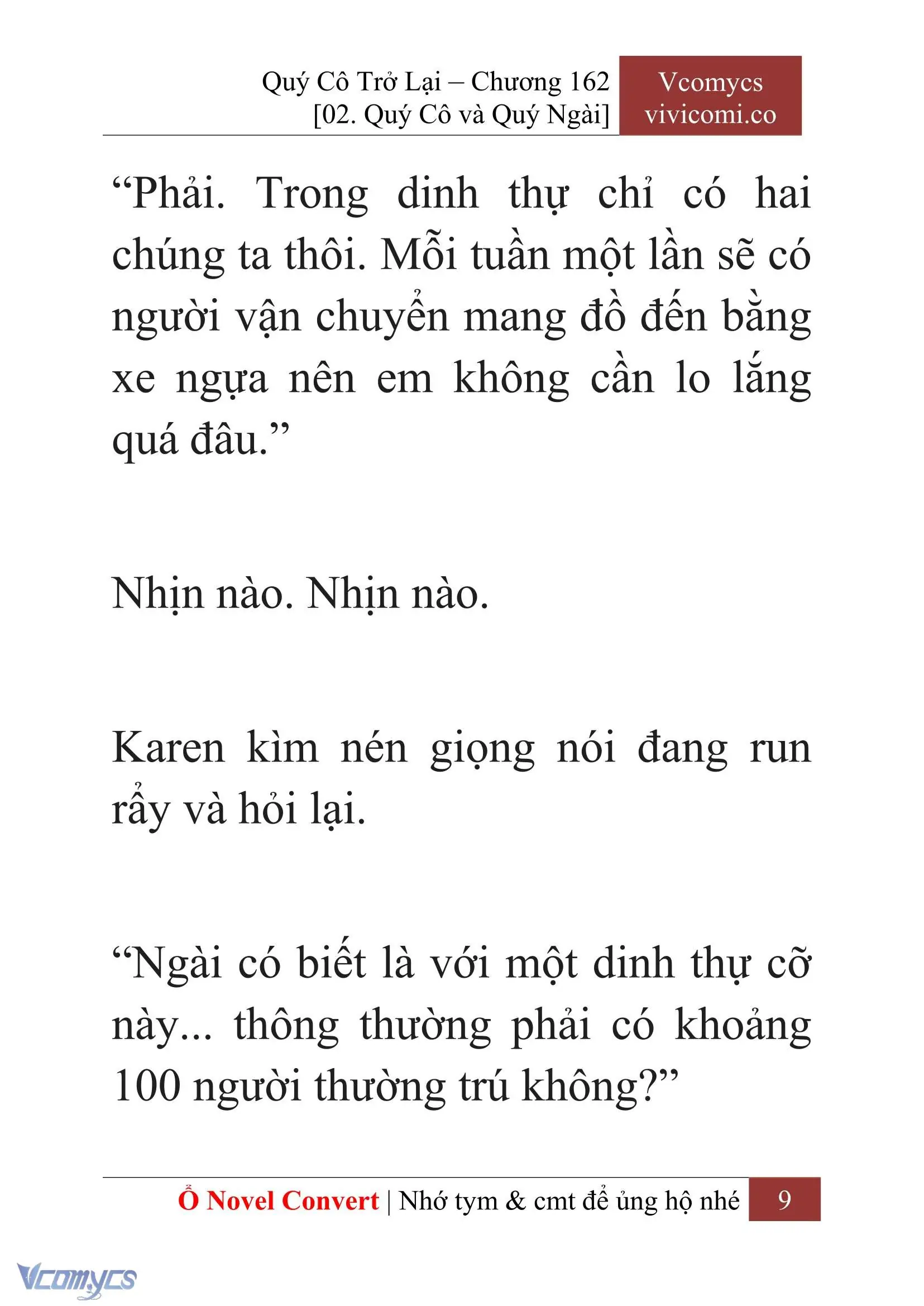 [Novel] Quý Cô Trở Lại Chapter 162 - Trang 12