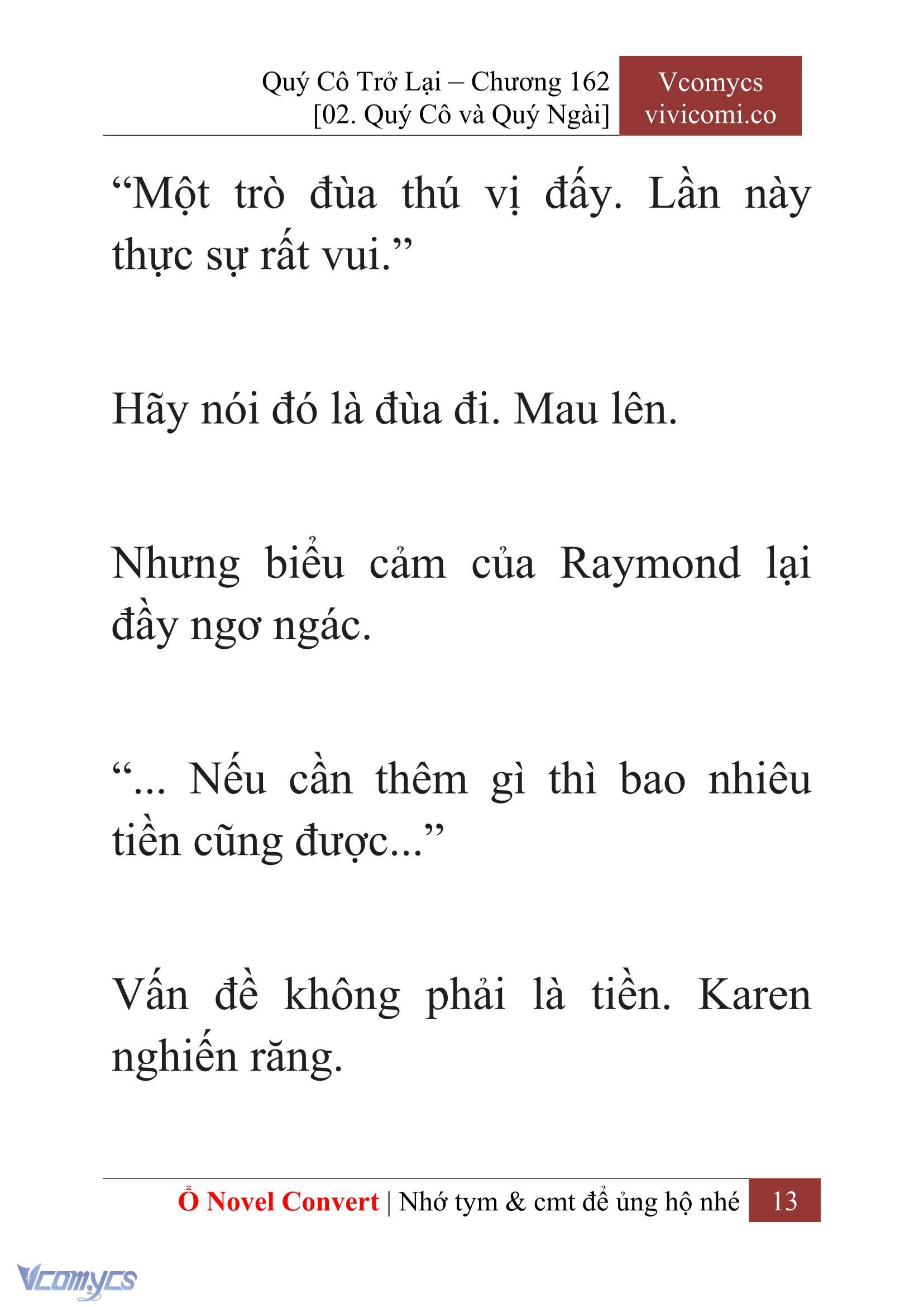 [Novel] Quý Cô Trở Lại Chapter 162 - Trang 16