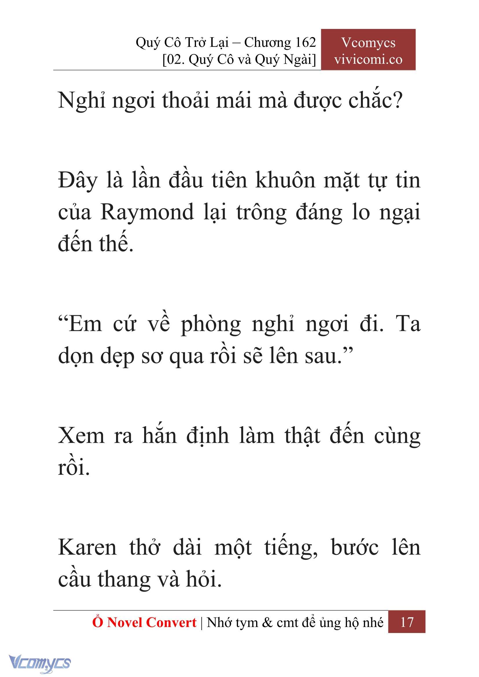 [Novel] Quý Cô Trở Lại Chapter 162 - Trang 20