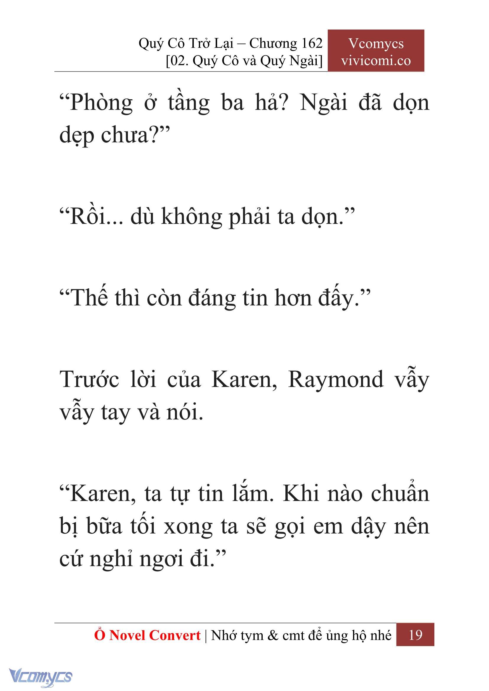 [Novel] Quý Cô Trở Lại Chapter 162 - Trang 22